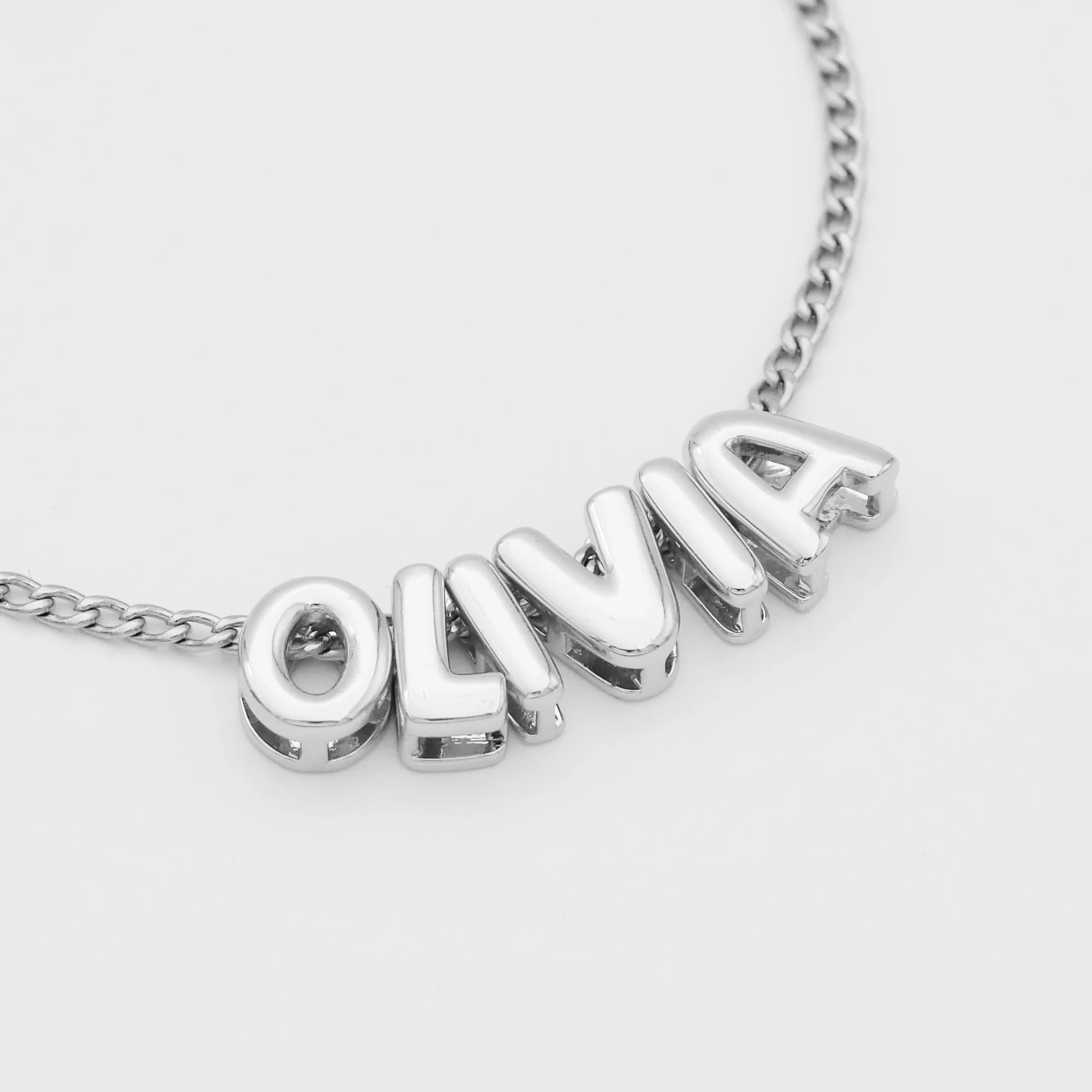 Personalised Bubble Charm Necklace sold by PRYA product image thumbnail 2