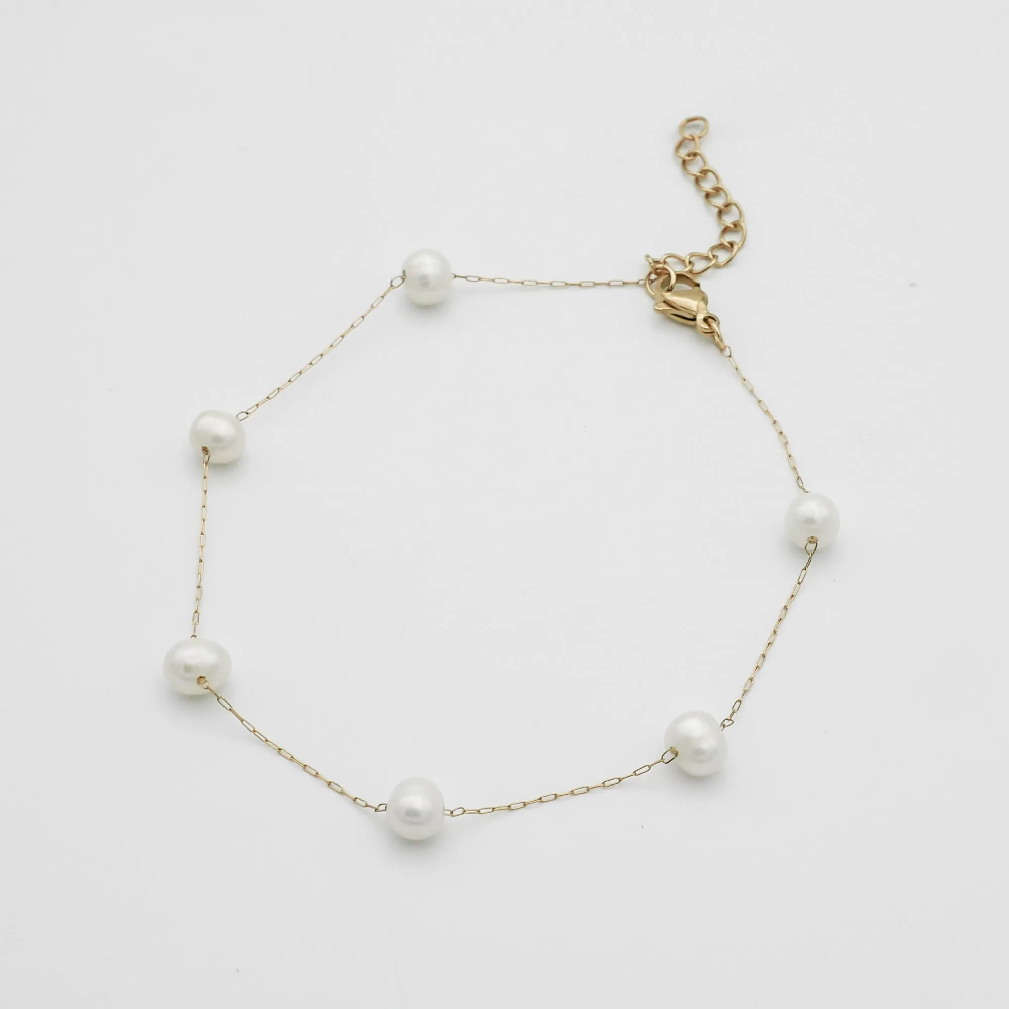 Rumi Pearl Anklet sold by PRYA product image thumbnail 2