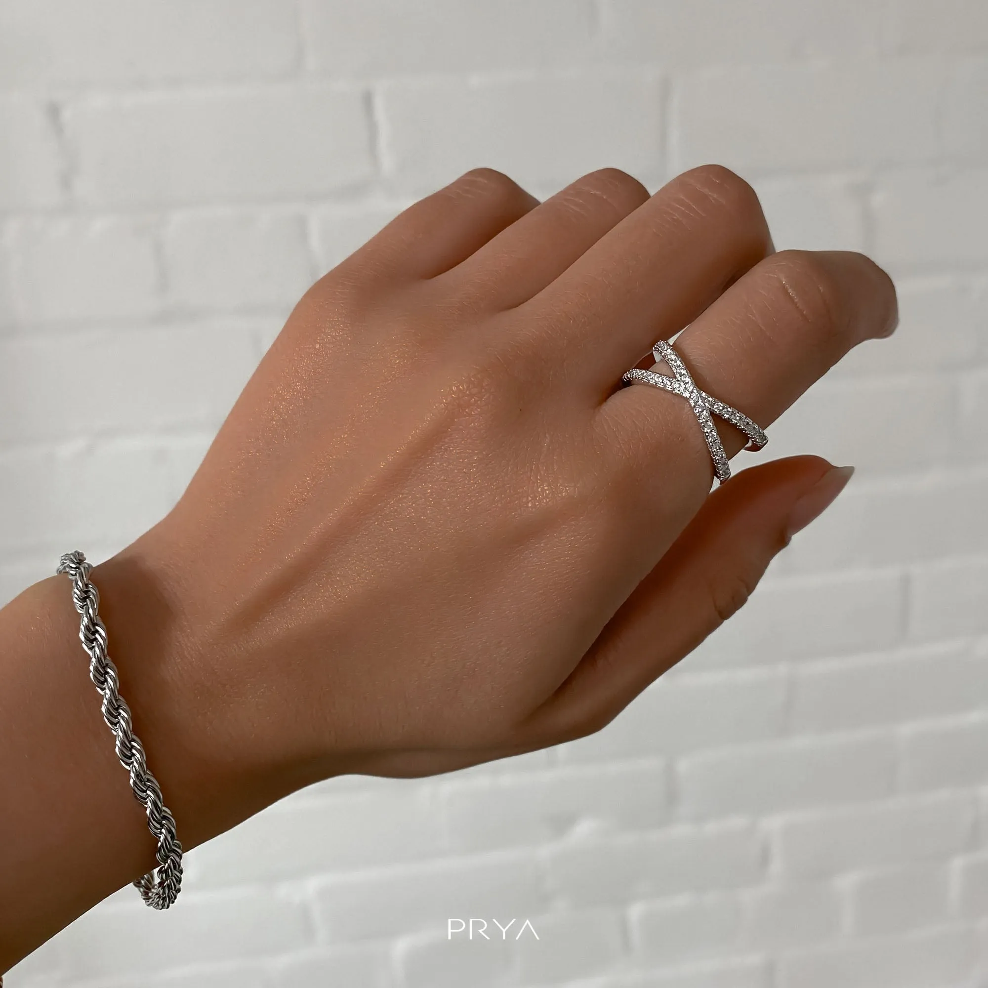 Crissy Ring | Sterling Silver sold by PRYA product image thumbnail 2