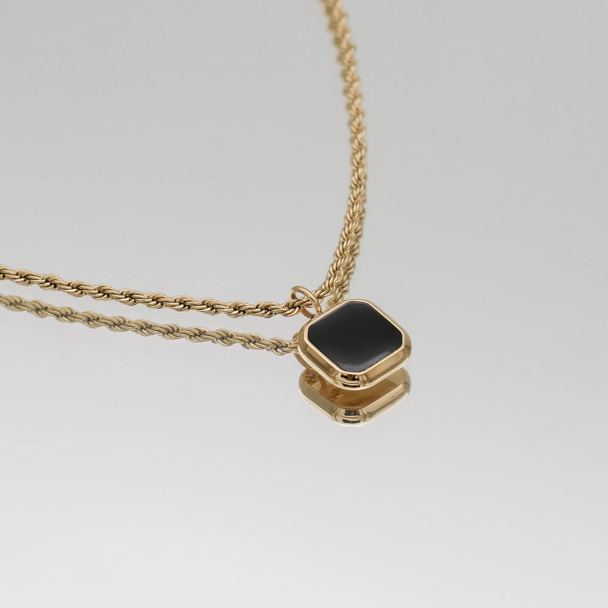 Zola Onyx Pendant Necklace sold by PRYA product image thumbnail 2