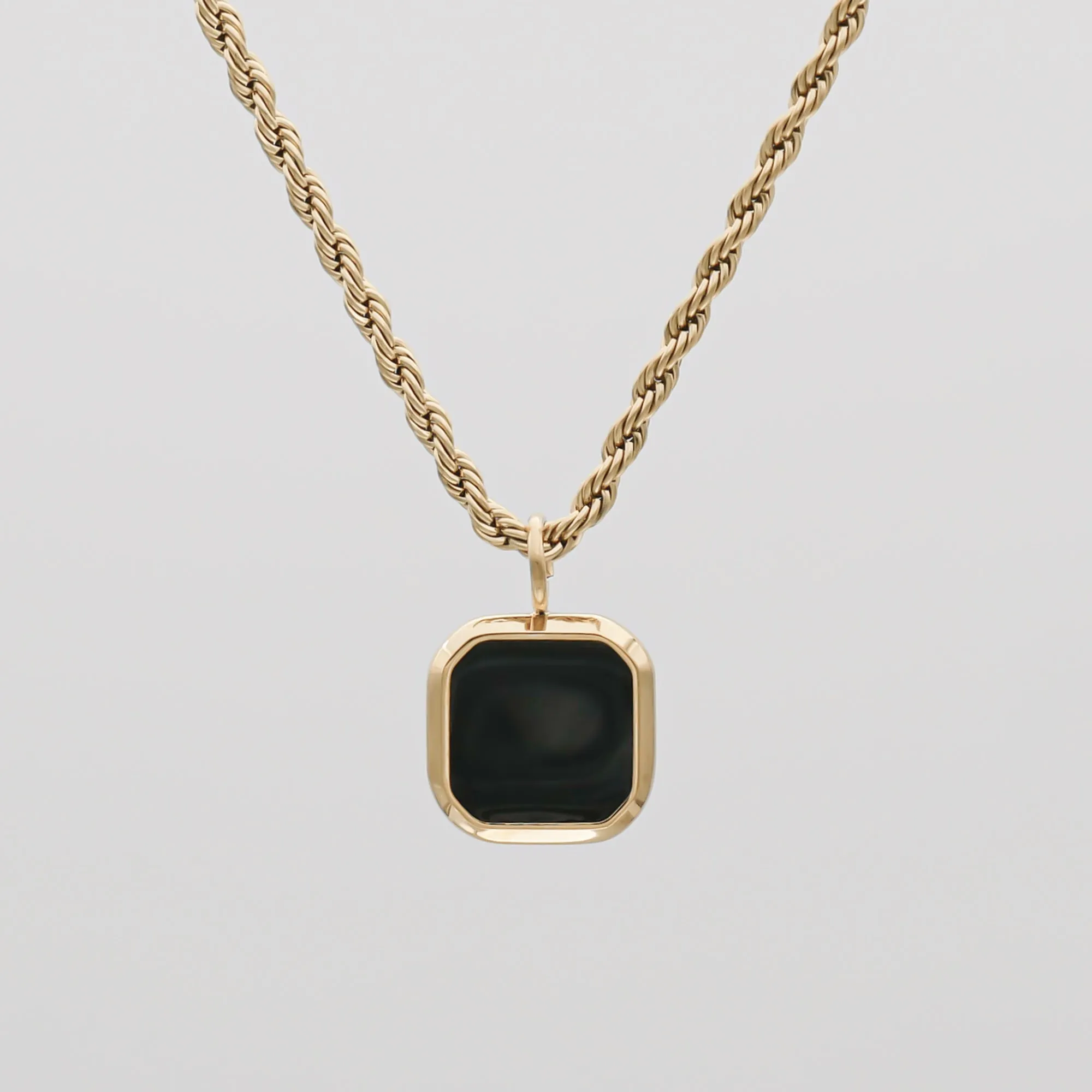 Zola Onyx Pendant Necklace sold by PRYA