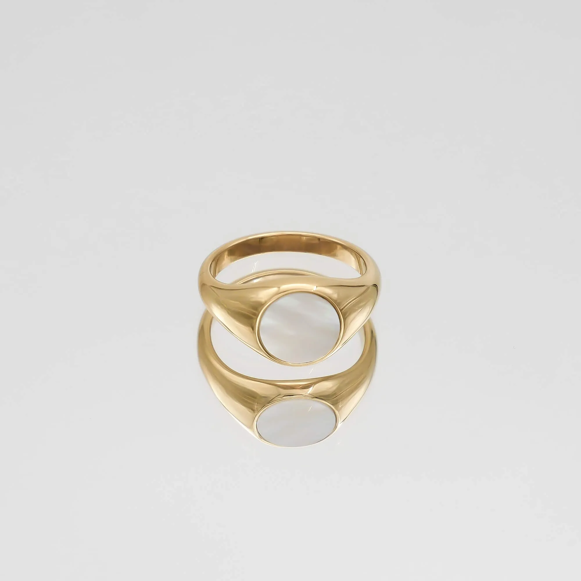 Samaria Opal signet Ring sold by PRYA product image thumbnail 4