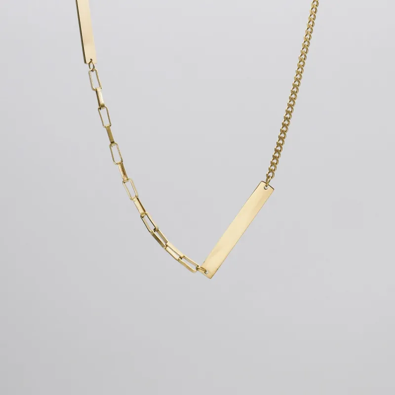 Gianna Bar Necklace sold by PRYA