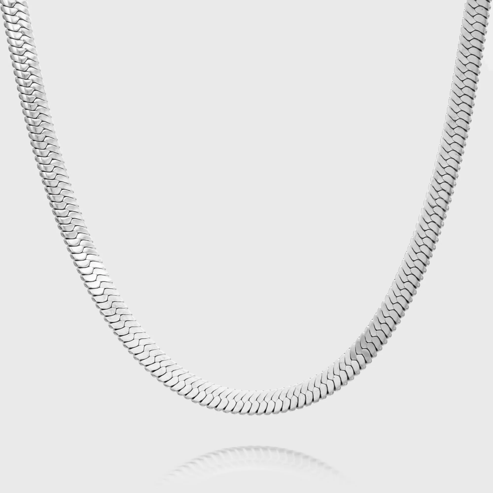 Chunky Herringbone Snake Necklace sold by PRYA product image thumbnail 3