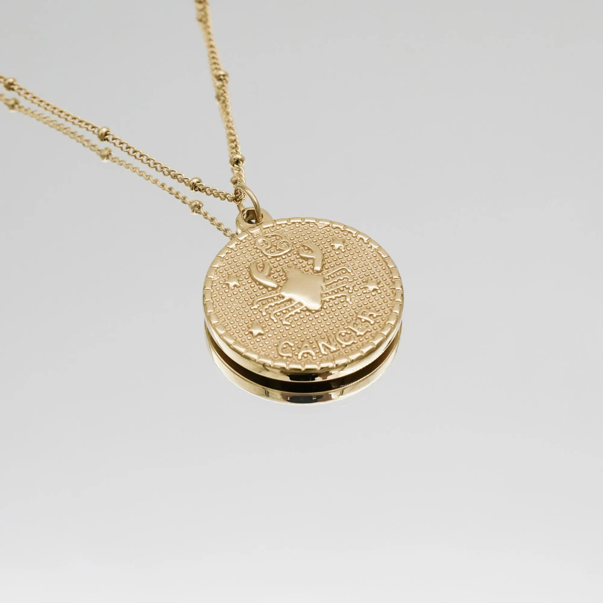 Zodiac Coin Necklace sold by PRYA product image thumbnail 3