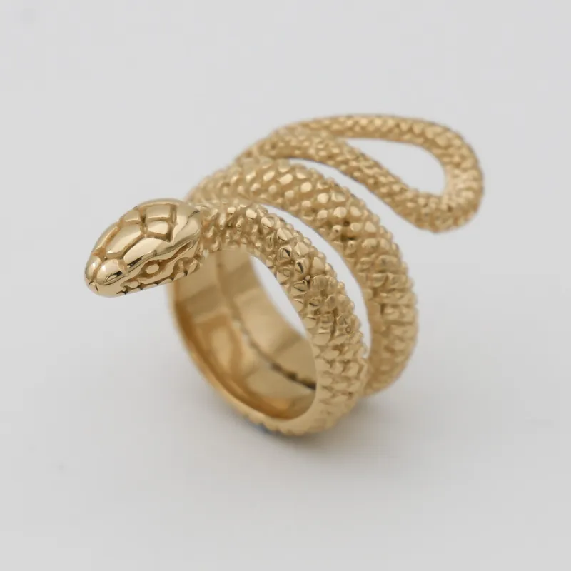 Sofia Snake Band Ring sold by PRYA