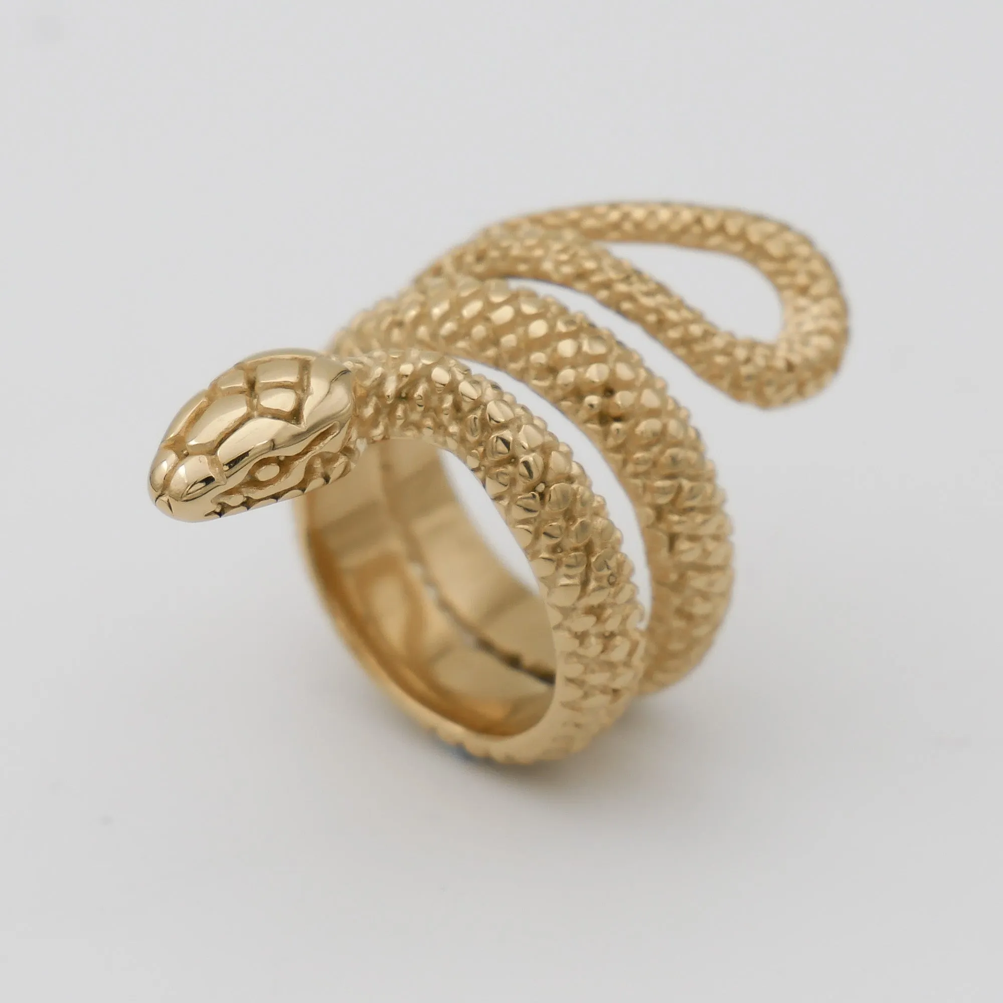 Sofia Snake Band Ring sold by PRYA