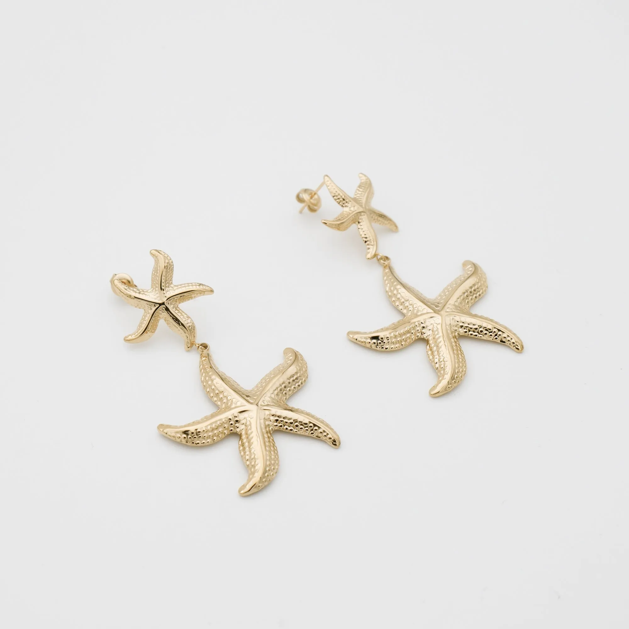Mira Starfish Drop Earrings sold by PRYA product image thumbnail 4