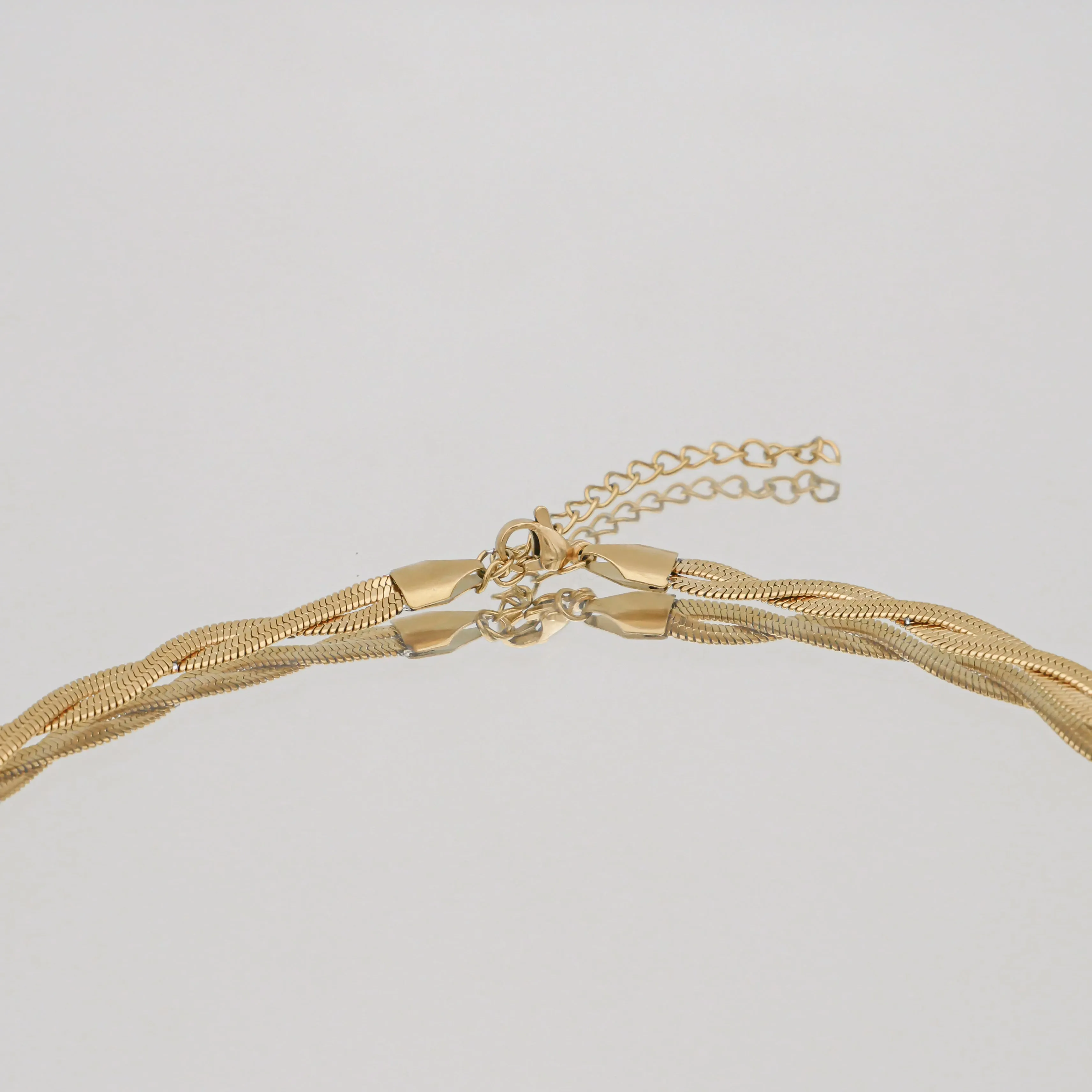 Double Herringbone Necklace sold by PRYA product image thumbnail 2