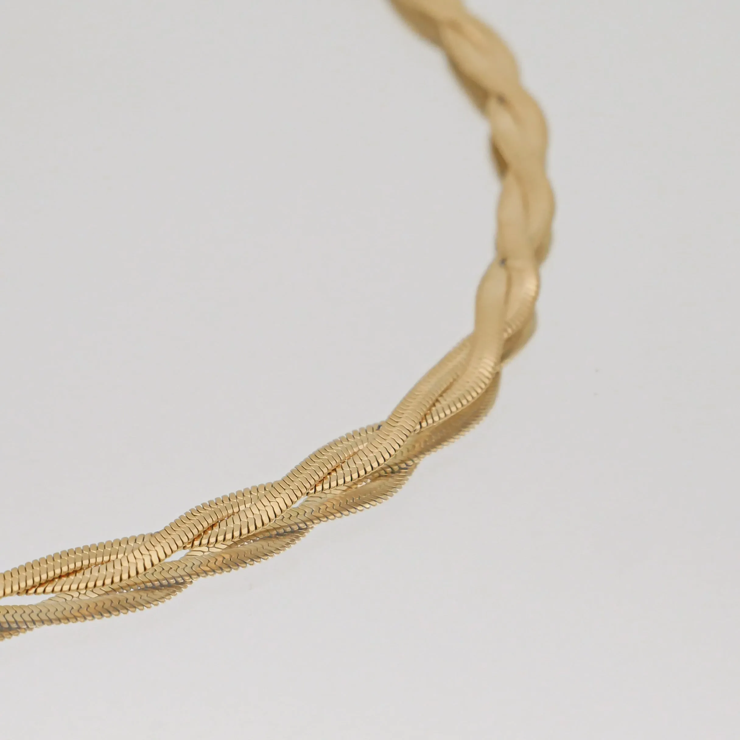 Double Herringbone Necklace sold by PRYA product image thumbnail 3