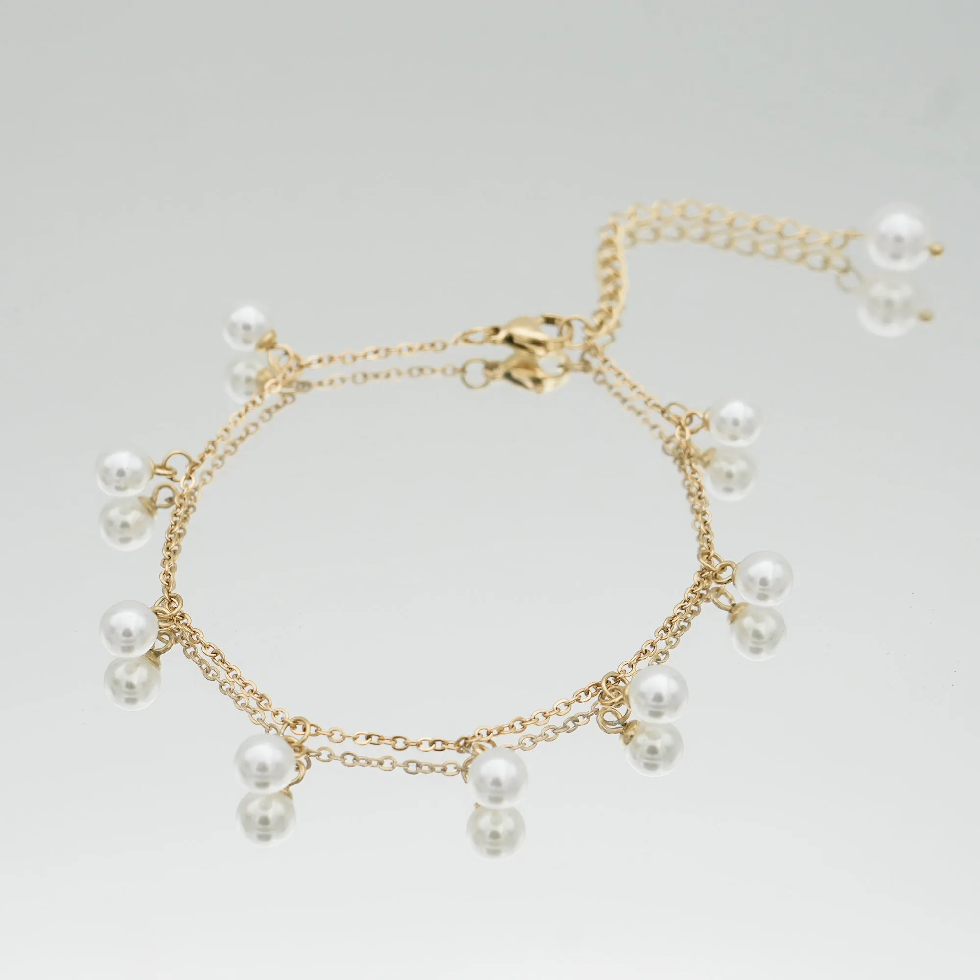 Alicia Pearl Anklet sold by PRYA product image thumbnail 2