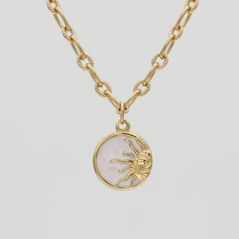 Aurora Opal Sun Necklace sold by PRYA