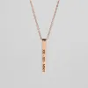 Custom Bar Necklace sold by PRYA