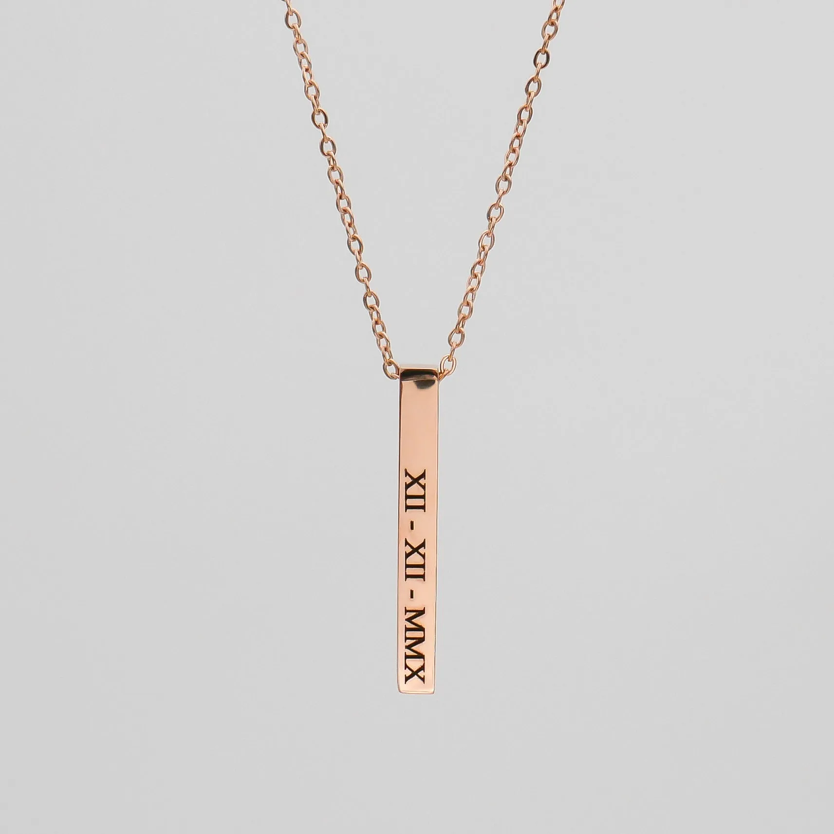 Custom Bar Necklace sold by PRYA product image thumbnail 4