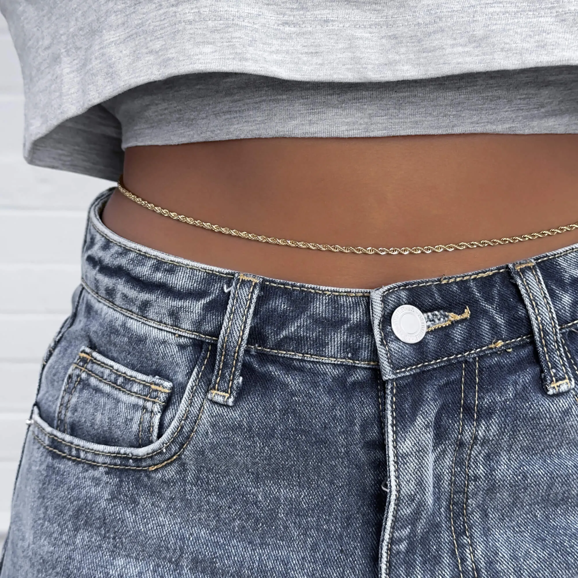 Rope Belly Chain sold by PRYA product image thumbnail 2