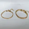 Rope Chain Anklet | Gold sold by PRYA