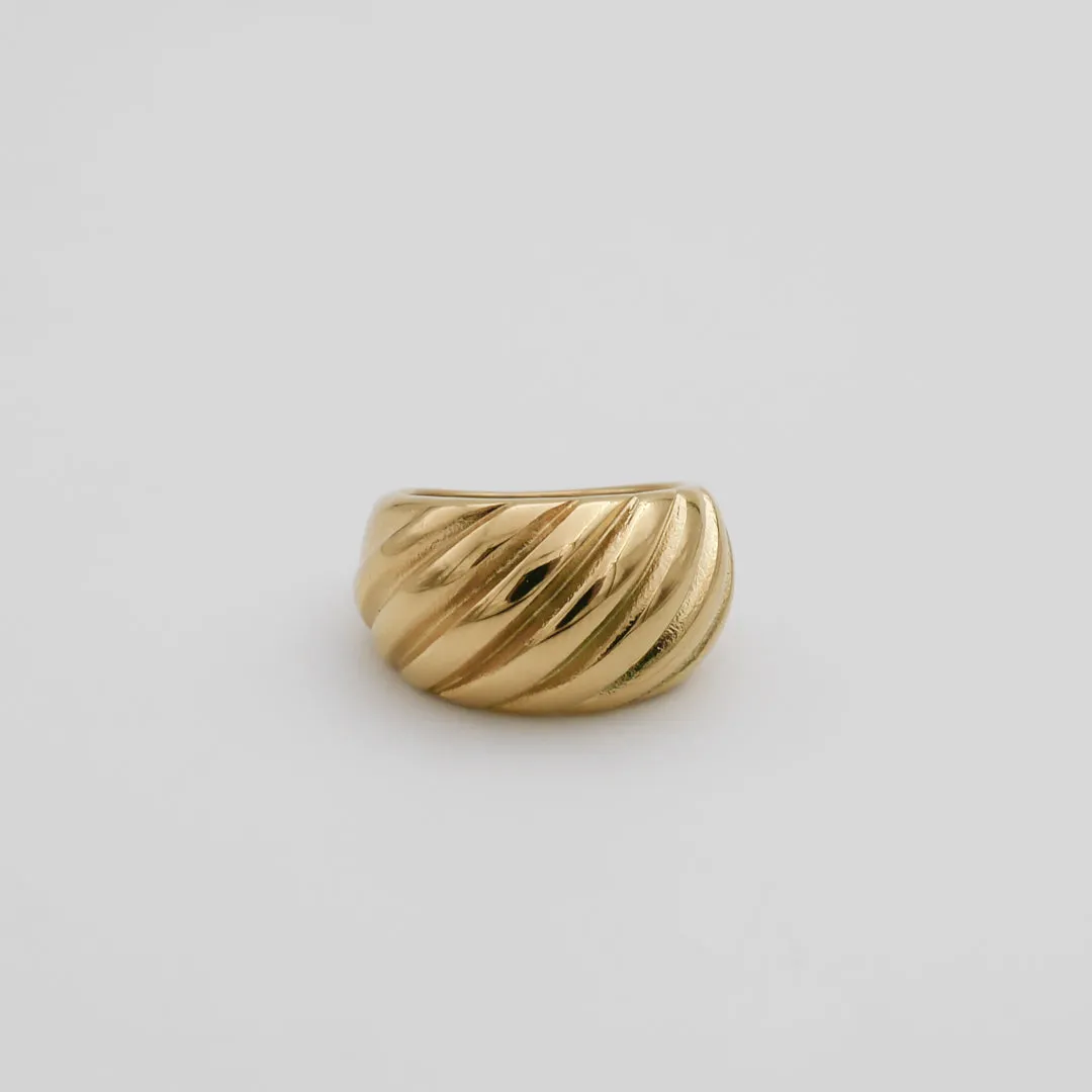 Venus Dome Ring | Gold sold by PRYA product image thumbnail 5
