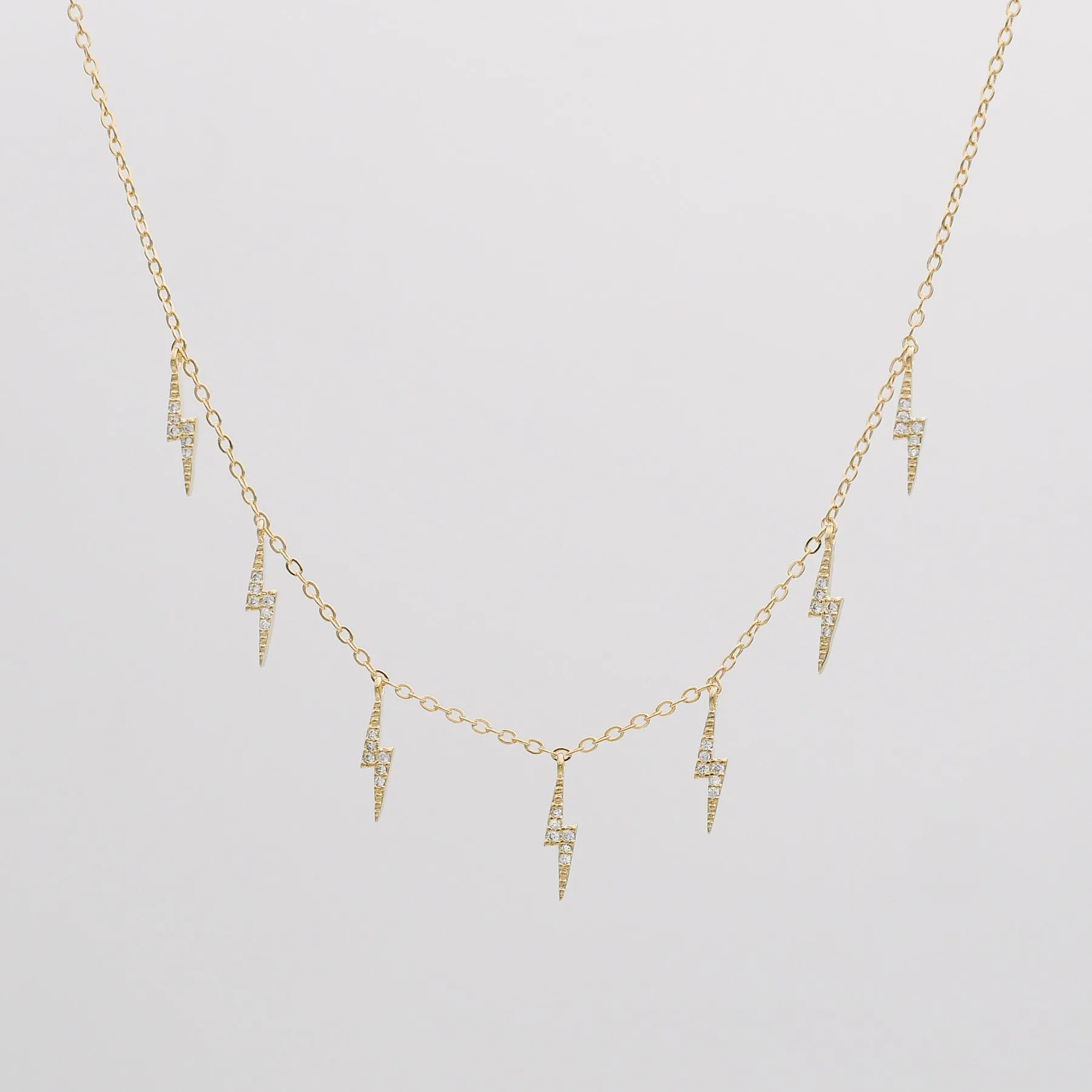 Lightning Bolt Choker sold by PRYA