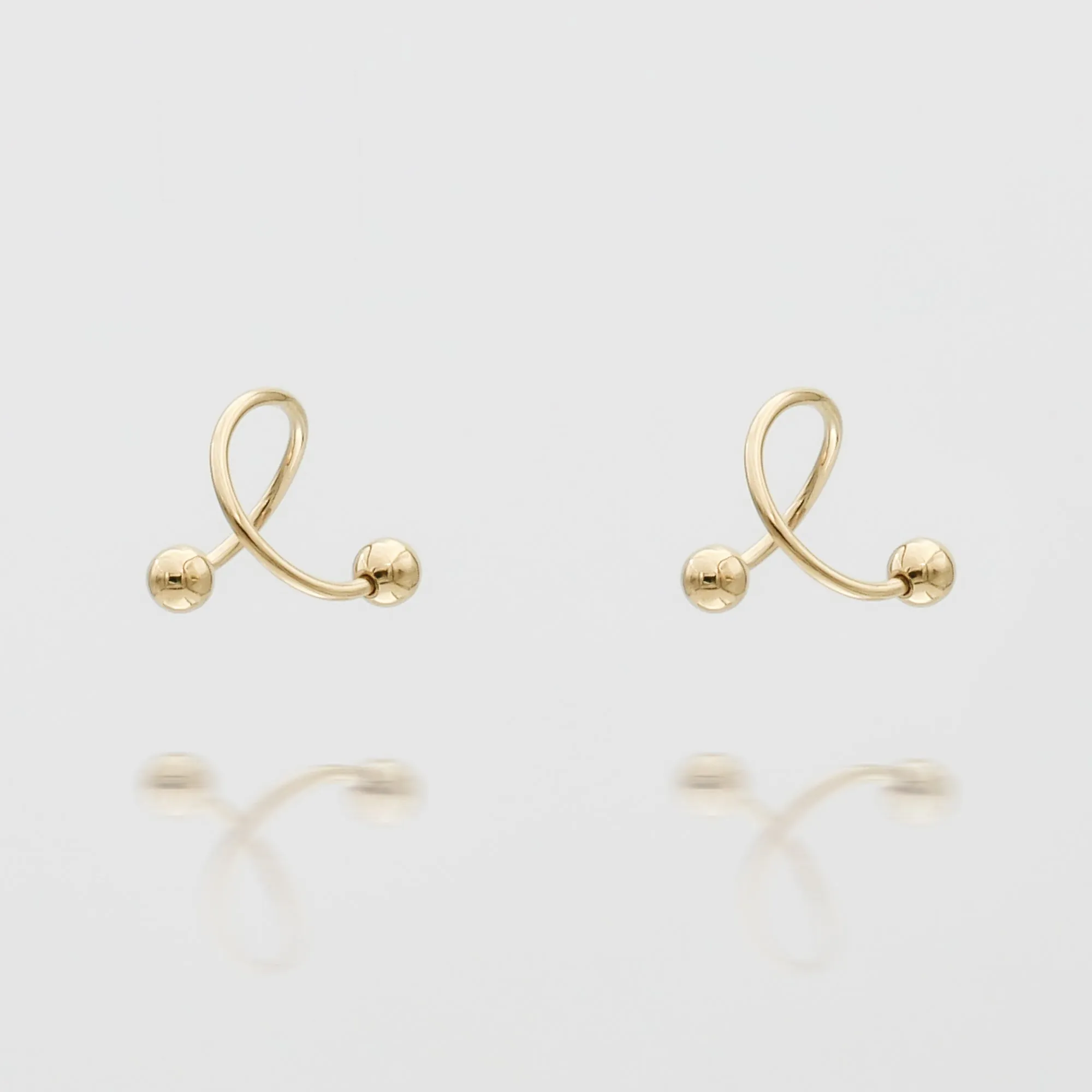 Ayla Spiral Earrings sold by PRYA