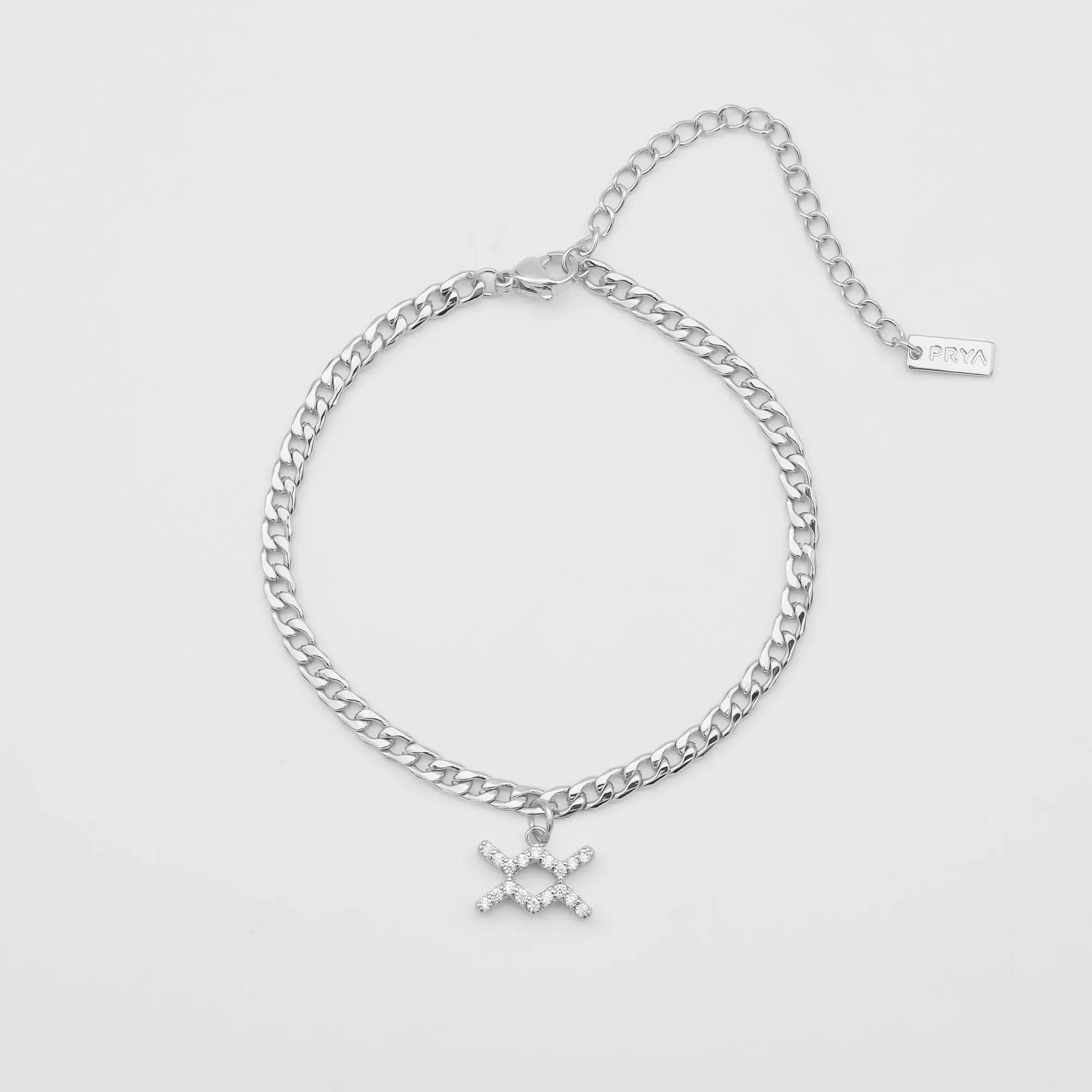 Pave Zodiac Symbol Anklet sold by PRYA product image thumbnail 5