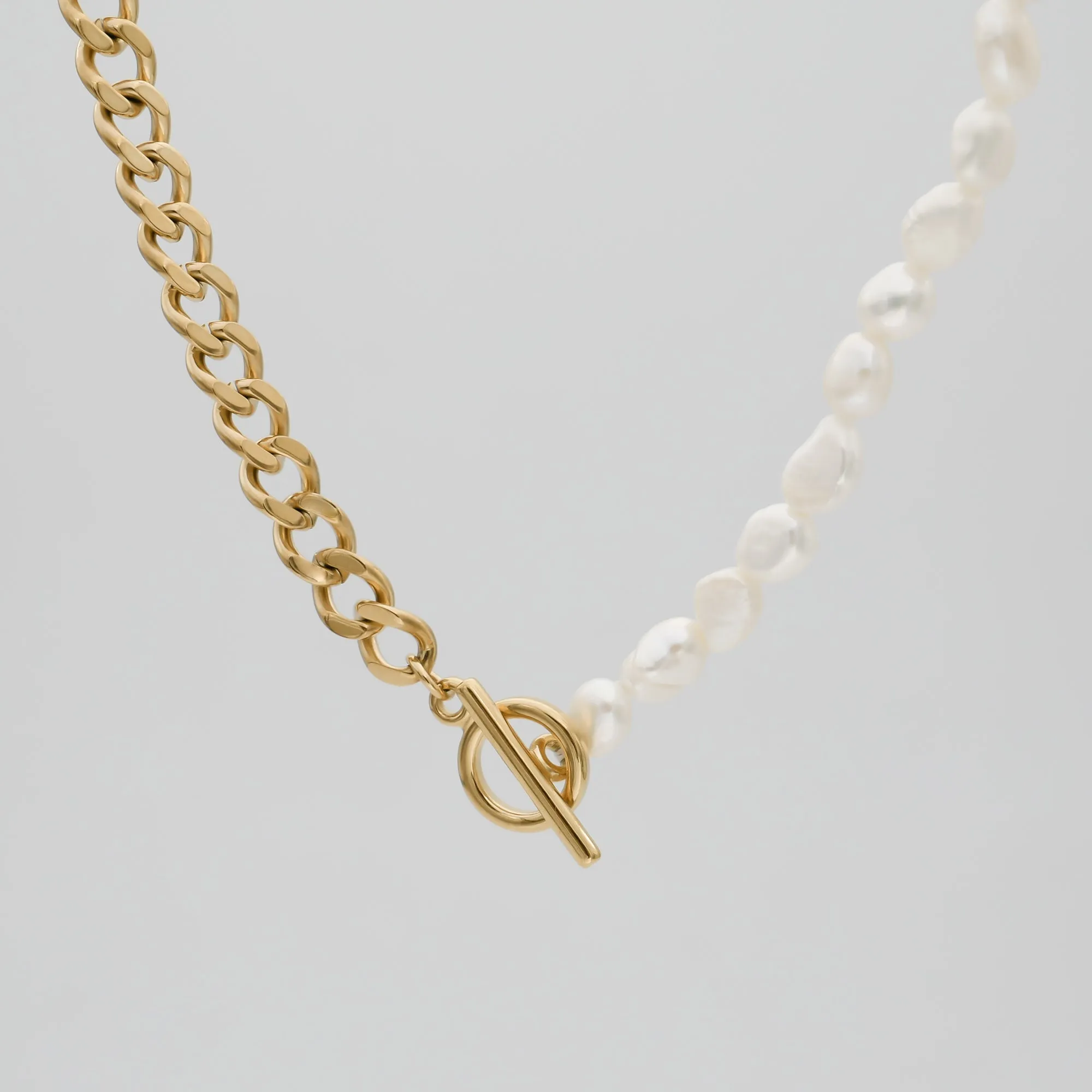 Amaia Pearl Contrast Necklace sold by PRYA