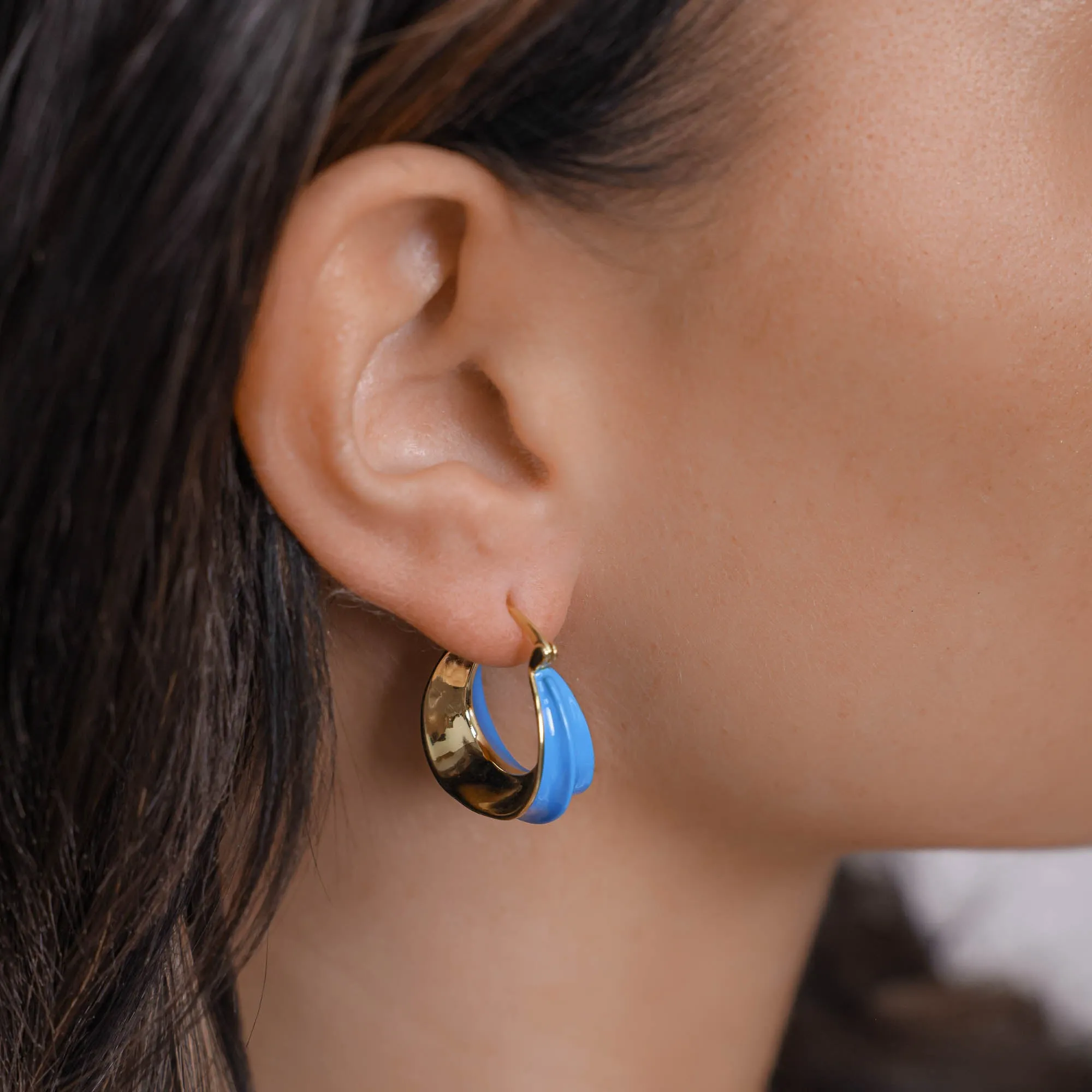 Katia Earrings Blue sold by PRYA product image thumbnail 2