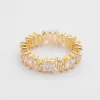 Jada Baguette Cut CZ Ring | Gold sold by PRYA