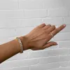 Jada Baguette Cut CZ Ring | Gold sold by PRYA