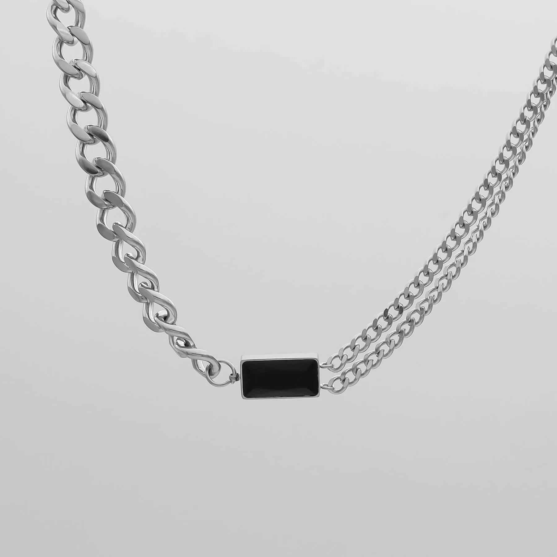 Callie Cuban Contrast Necklace sold by PRYA product image thumbnail 3