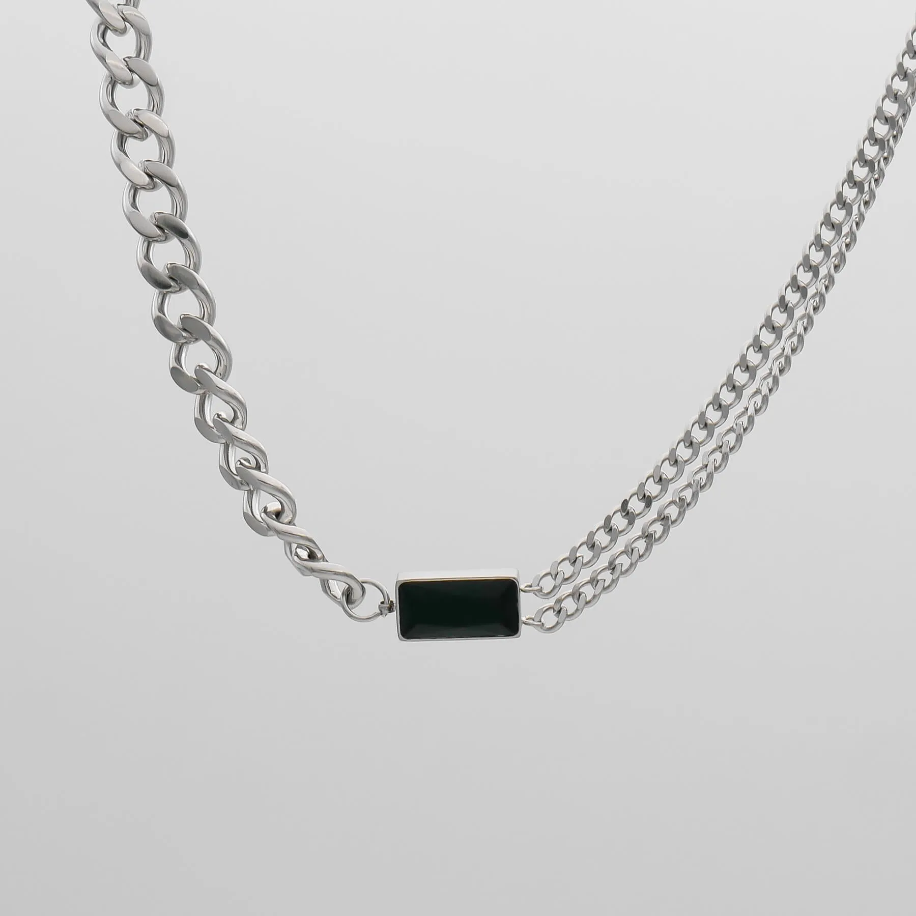 Callie Cuban Contrast Necklace sold by PRYA product image thumbnail 5