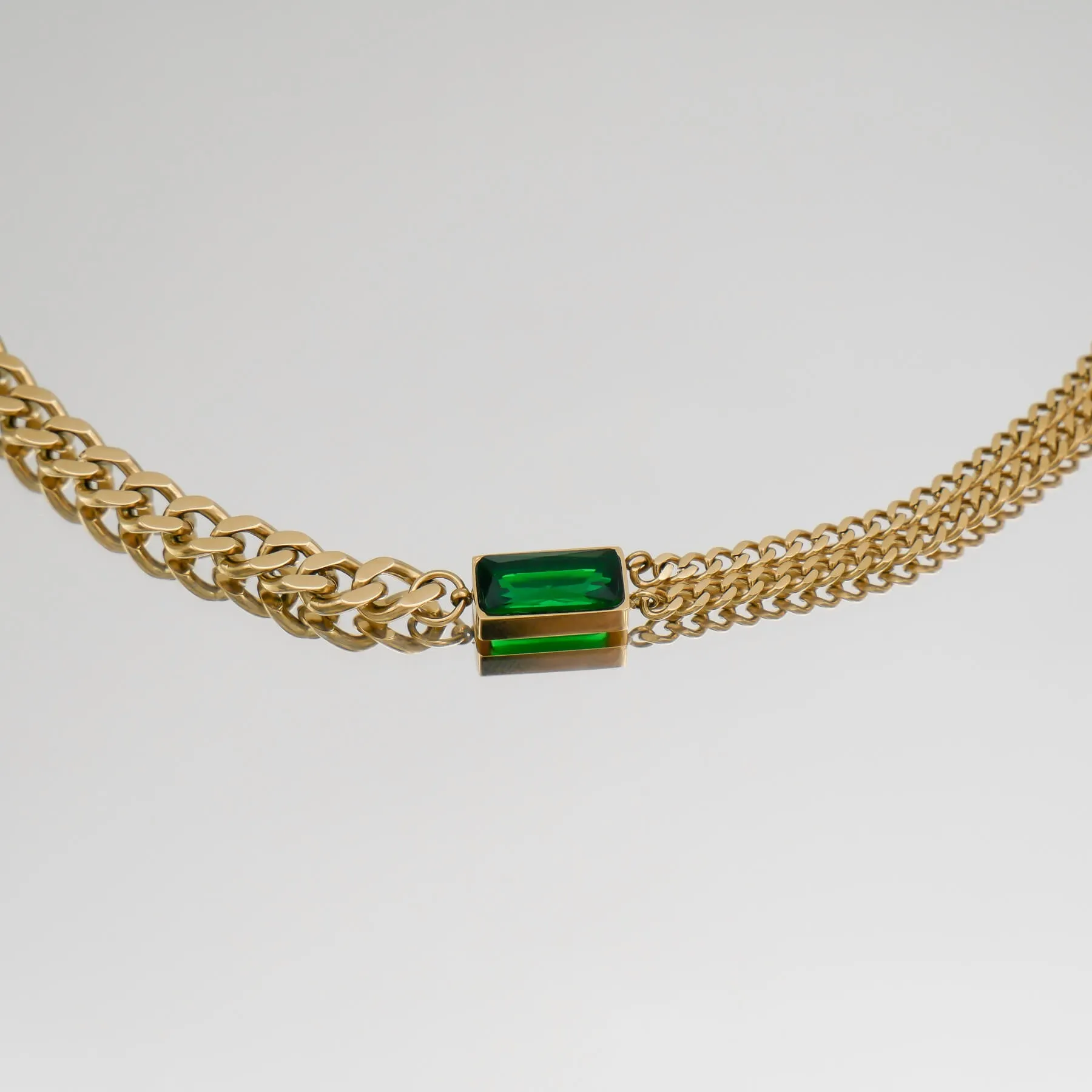 Callie Cuban Contrast Necklace sold by PRYA product image thumbnail 4
