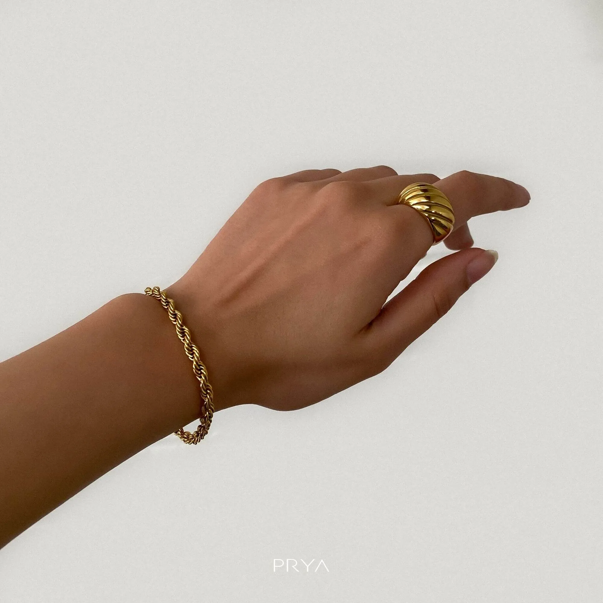 Rope Chain Bracelet sold by PRYA product image thumbnail 4