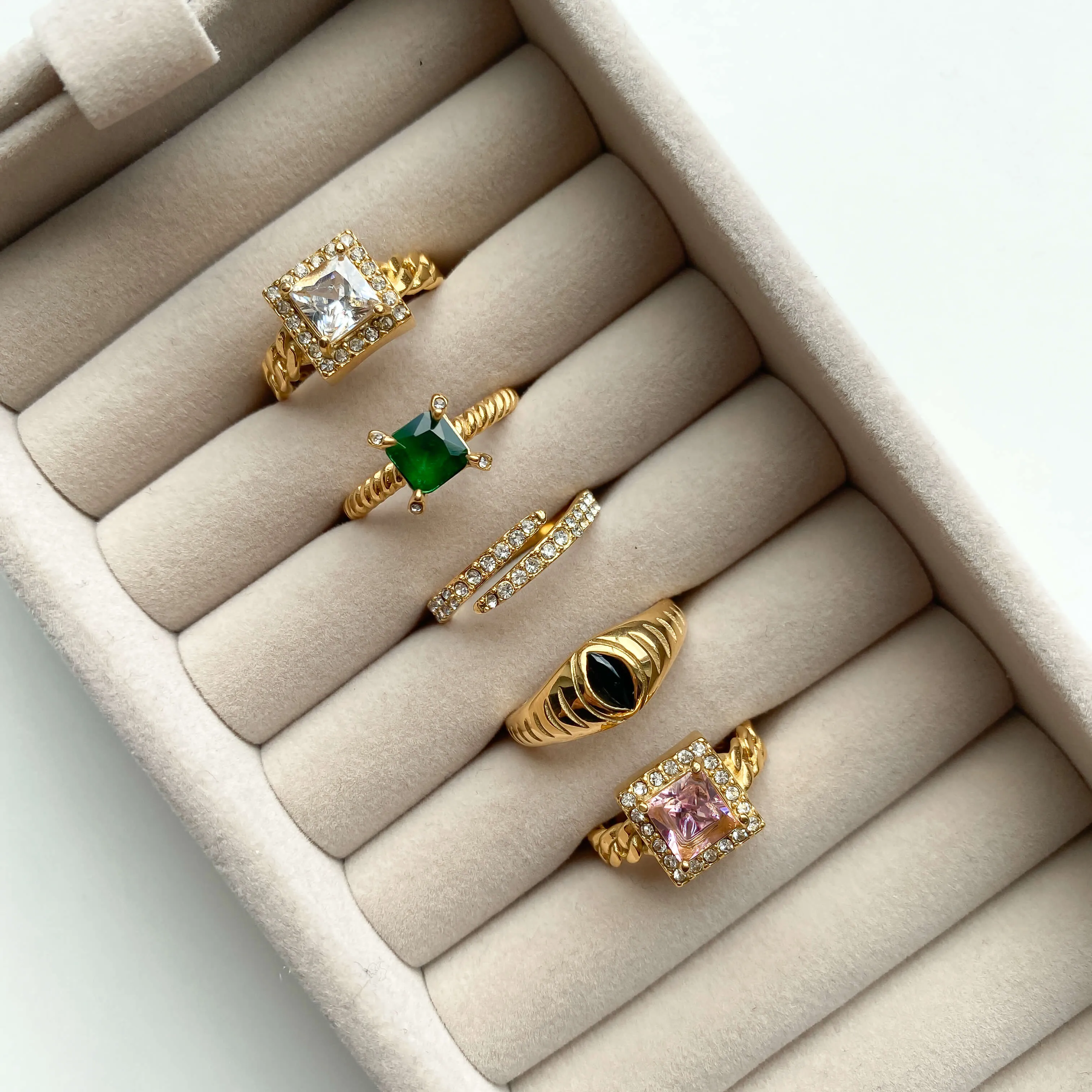 Gaia Gemstone Ring sold by PRYA product image thumbnail 4