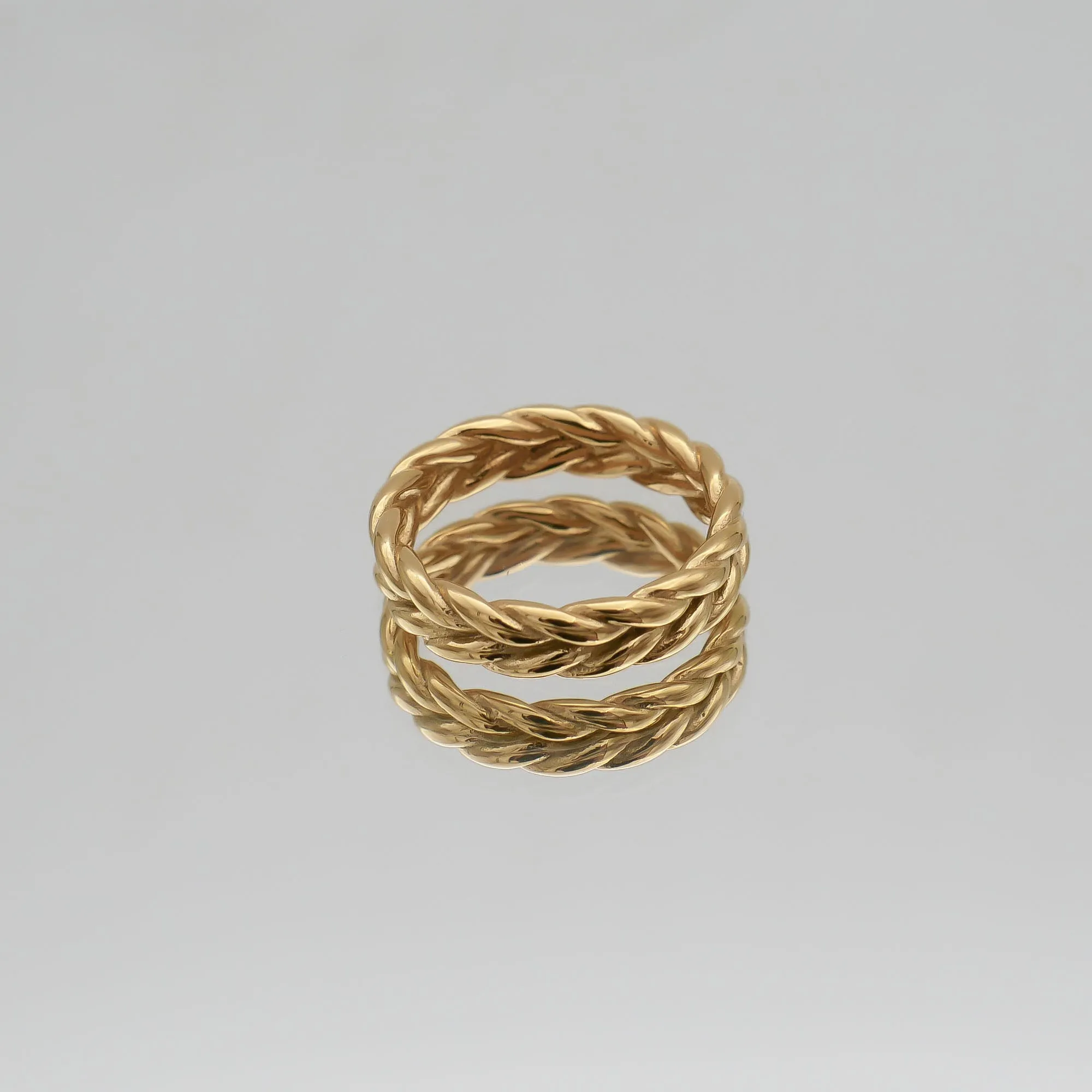 Kasia Plait Ring sold by PRYA product image thumbnail 5