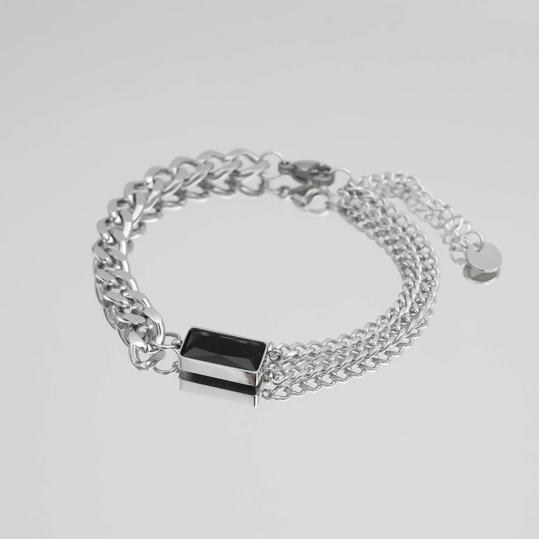 Callie Cuban Contrast Bracelet sold by PRYA product image thumbnail 4