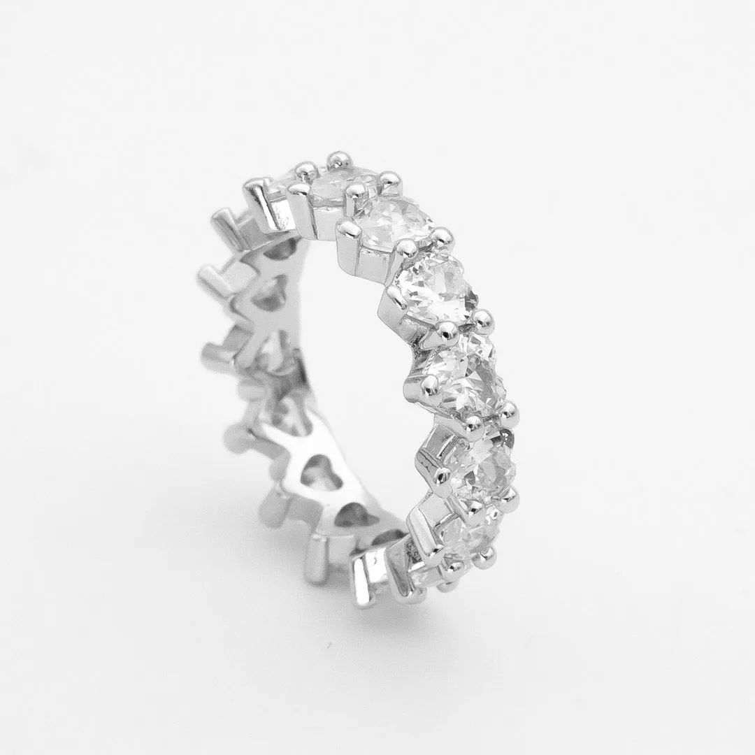 Love Heart CZ Ring sold by PRYA
