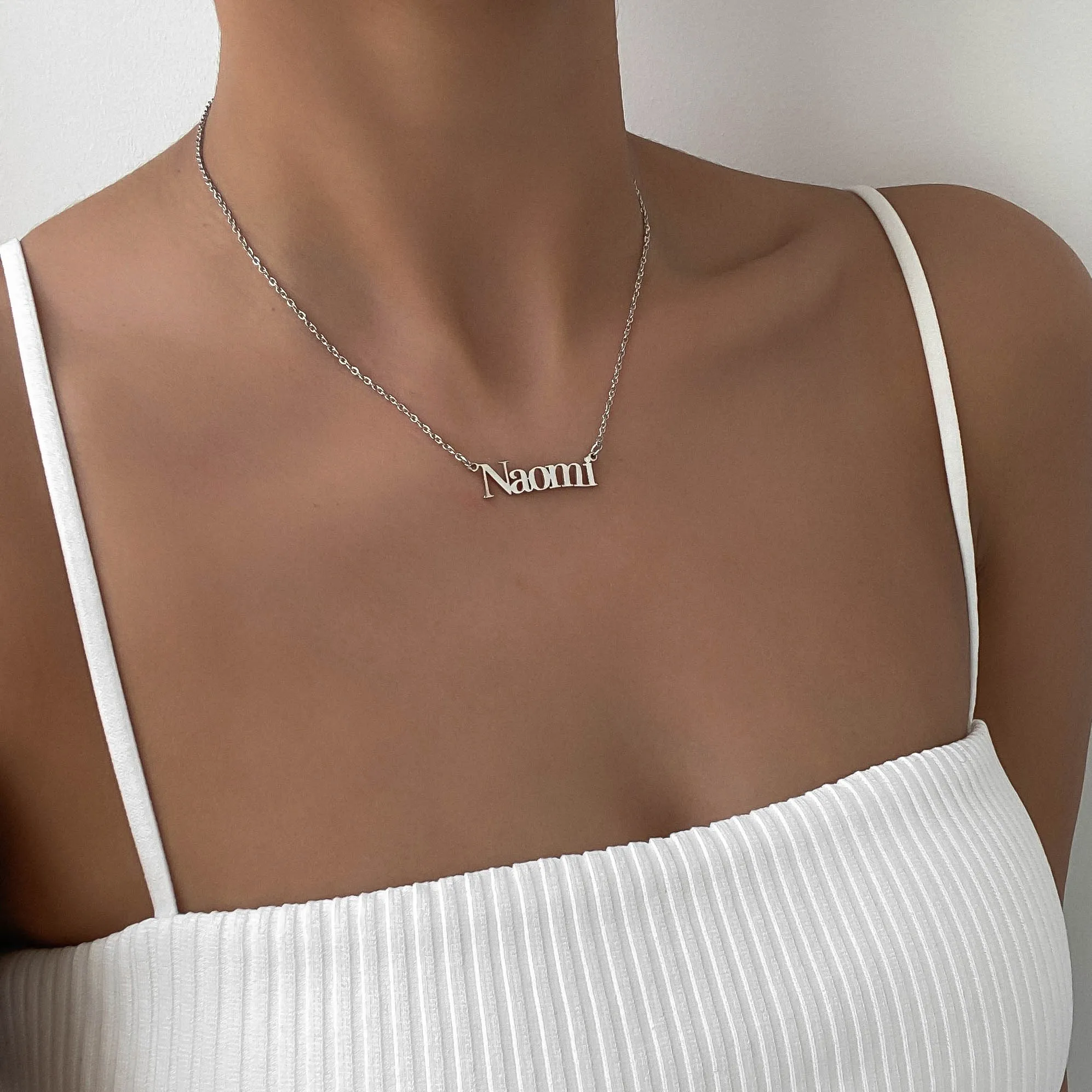 Seville Custom Name Necklace sold by PRYA product image thumbnail 2