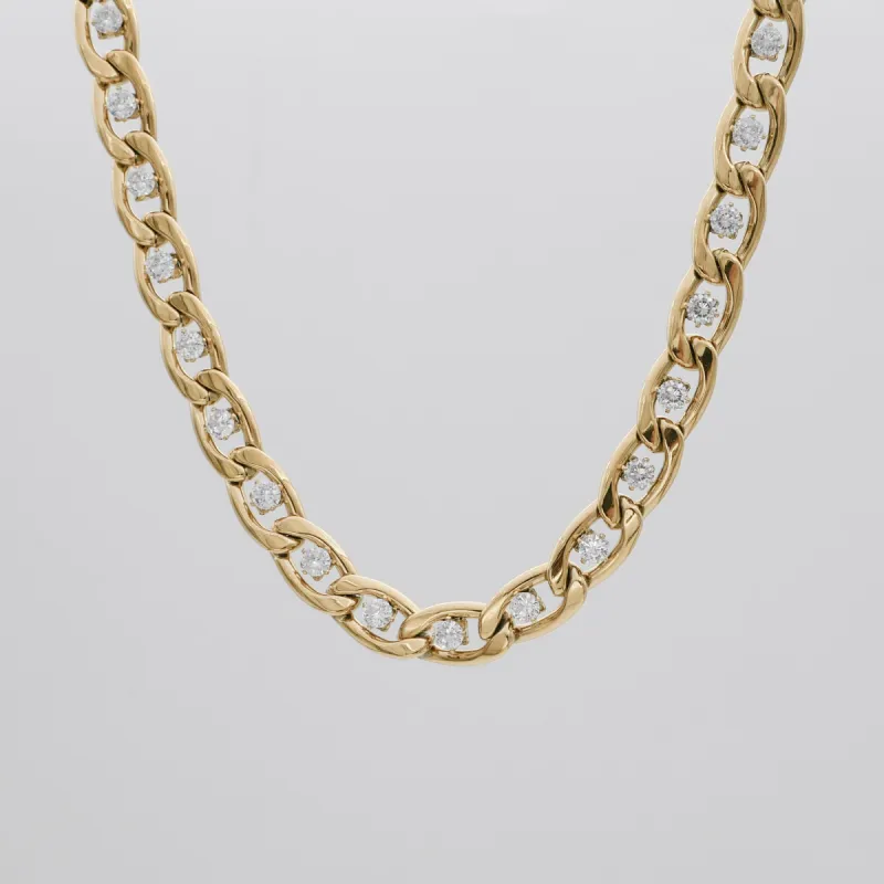 Alina CZ Chain Necklace sold by PRYA