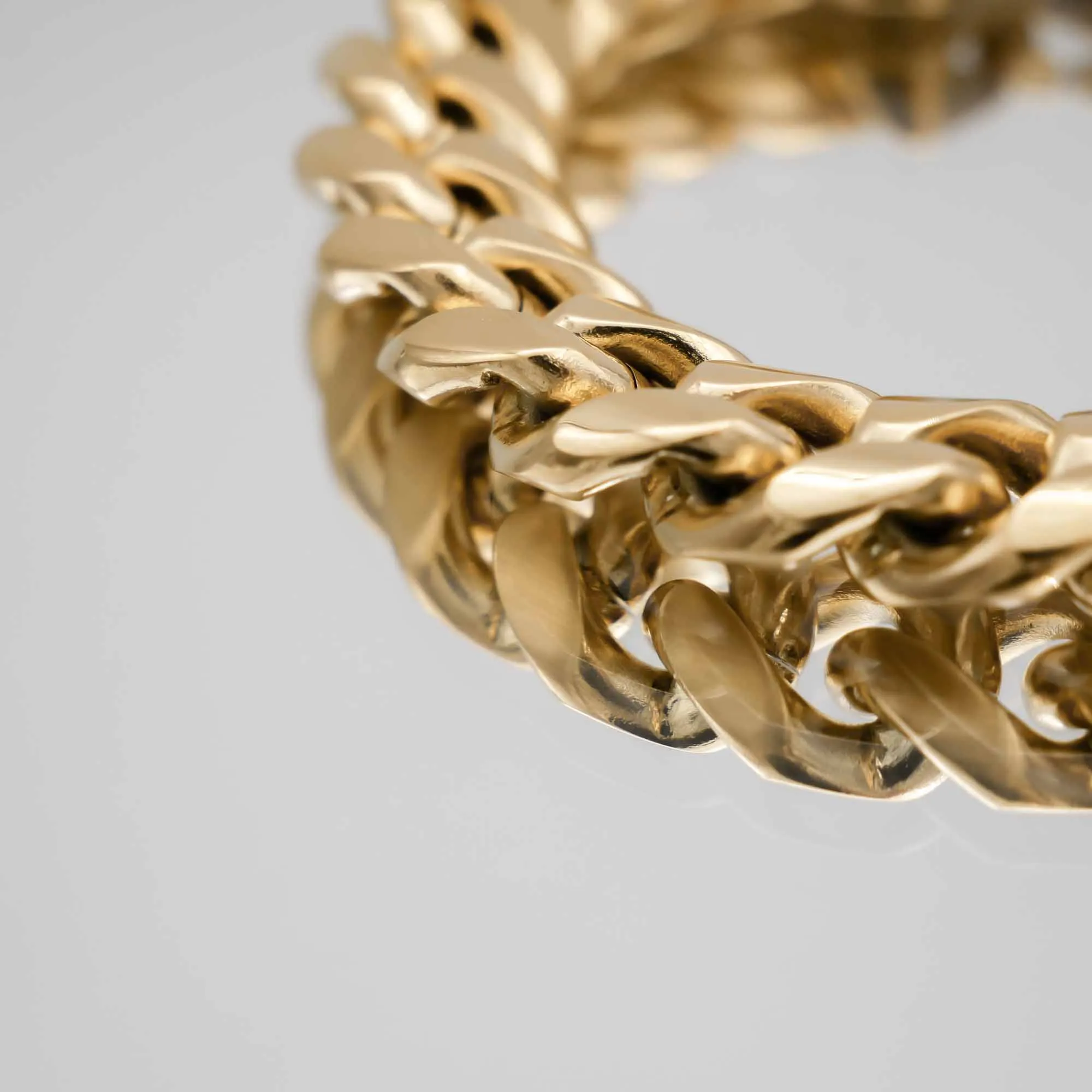 Chunky Cuban Chain Bracelet sold by PRYA product image thumbnail 4