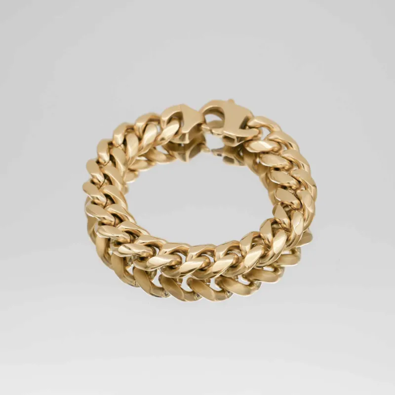 Chunky Cuban Chain Bracelet sold by PRYA