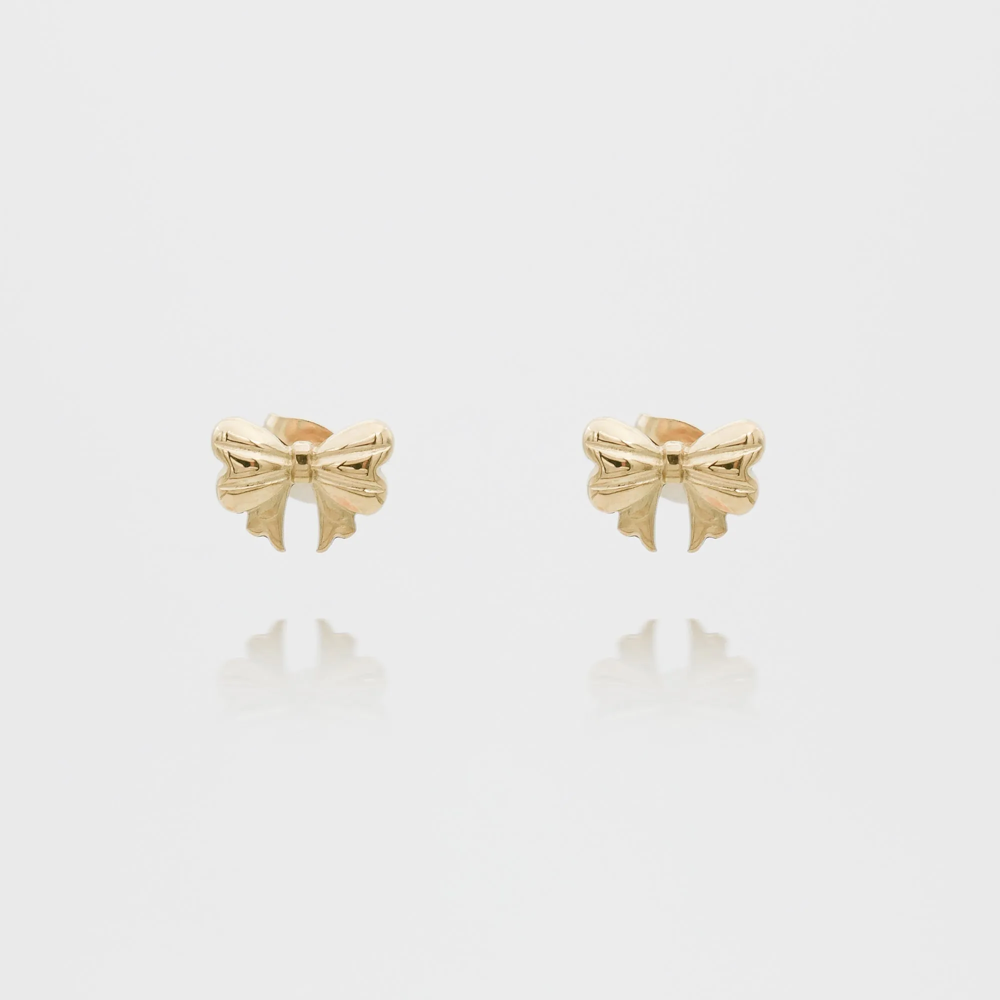Bambi Mini Bow Stud Earrings sold by PRYA