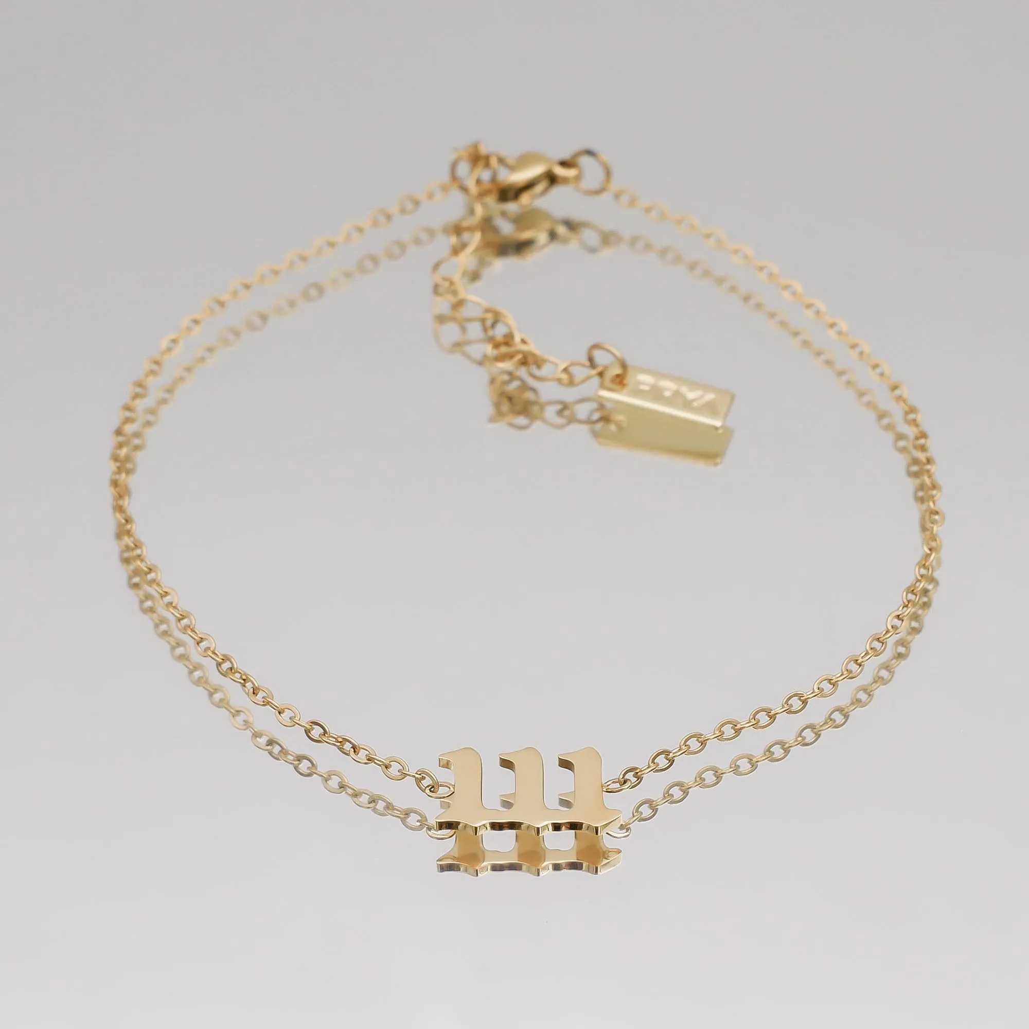 Angel Number Anklet sold by PRYA