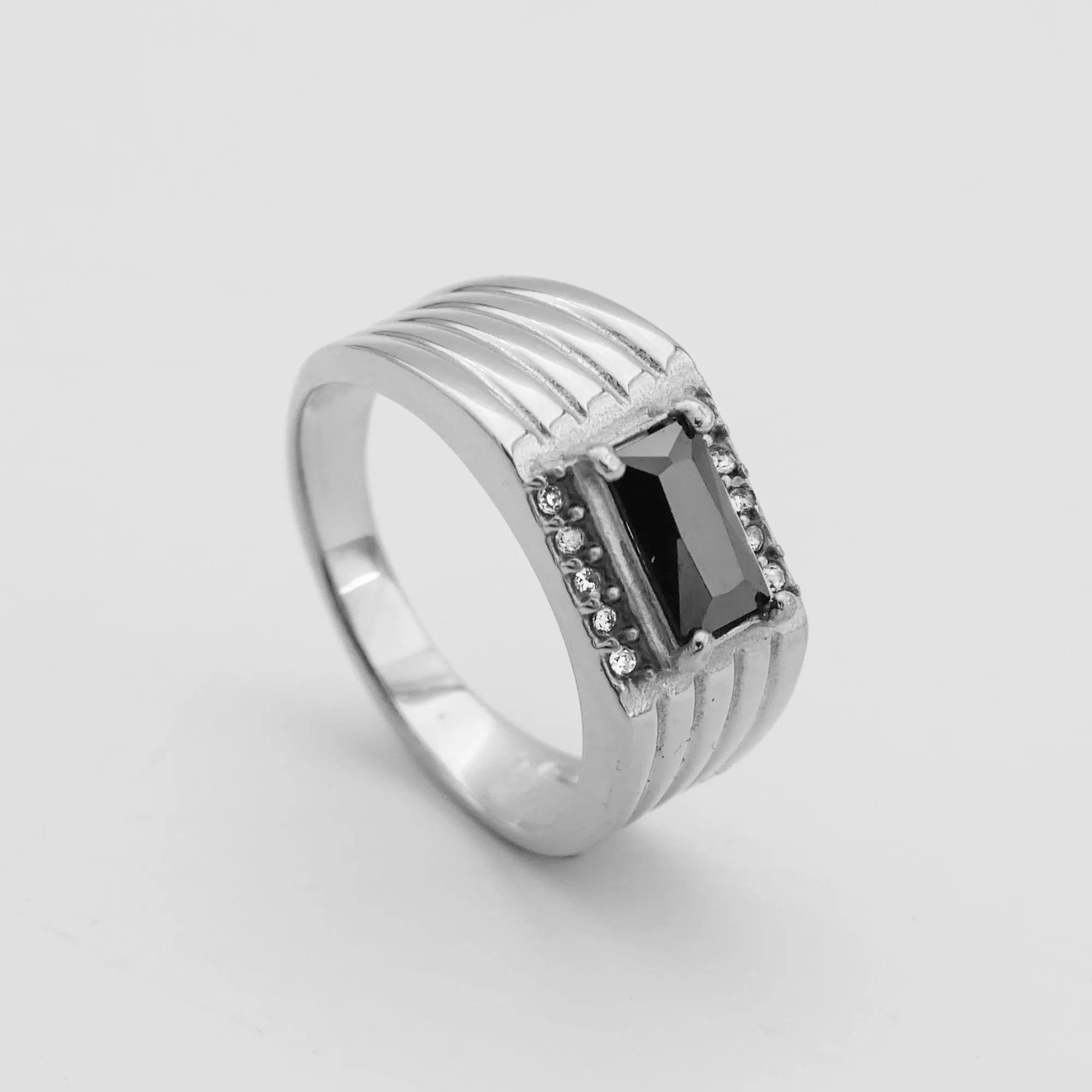 Myla Onyx Signet Ring sold by PRYA product image thumbnail 3