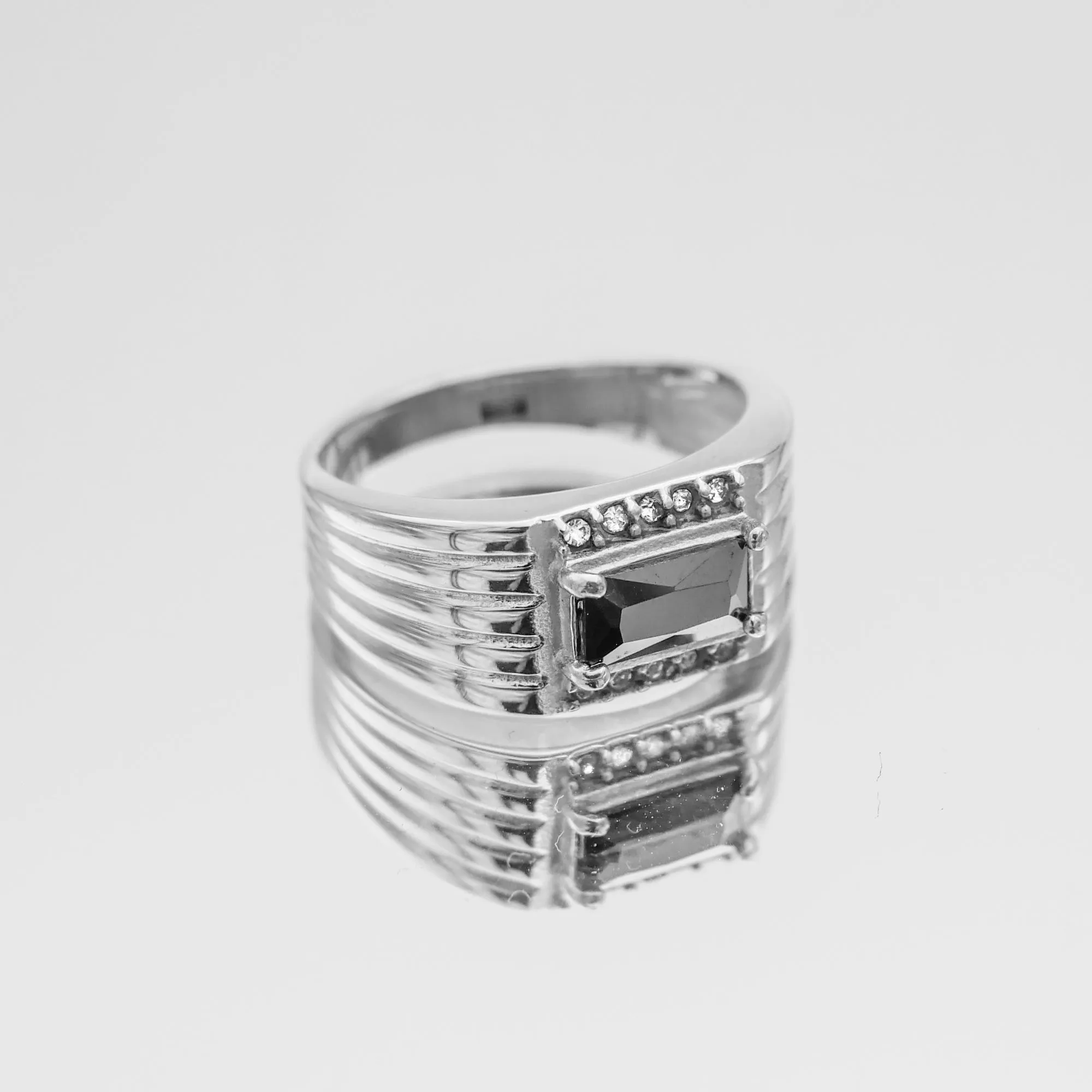 Myla Onyx Signet Ring sold by PRYA product image thumbnail 5