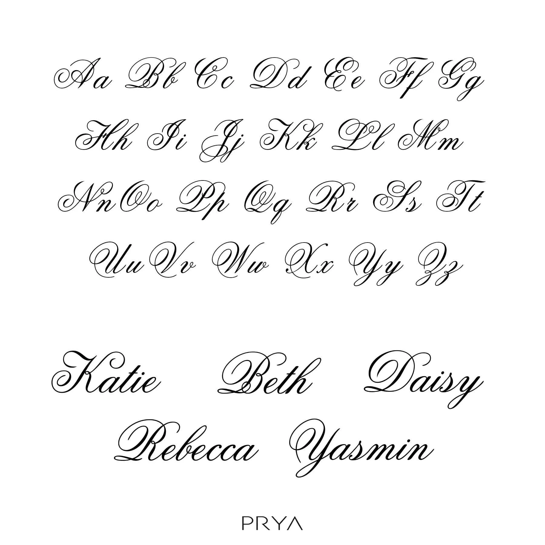 Paris Personalised Name Anklet sold by PRYA product image thumbnail 5