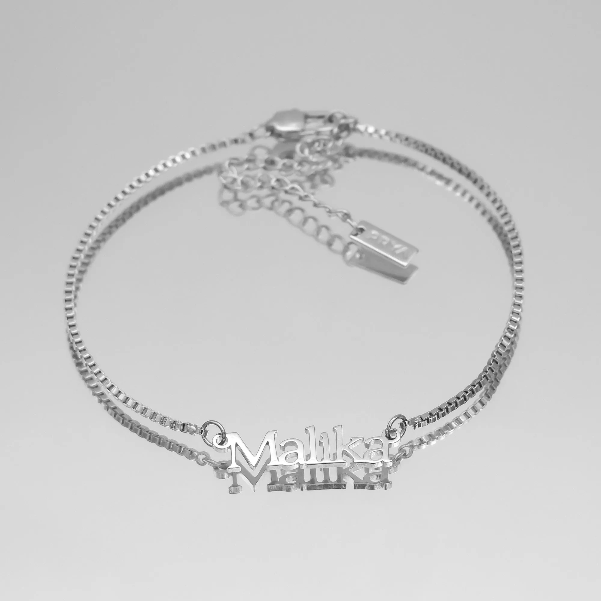 Monaco Custom Name Anklet sold by PRYA product image thumbnail 3