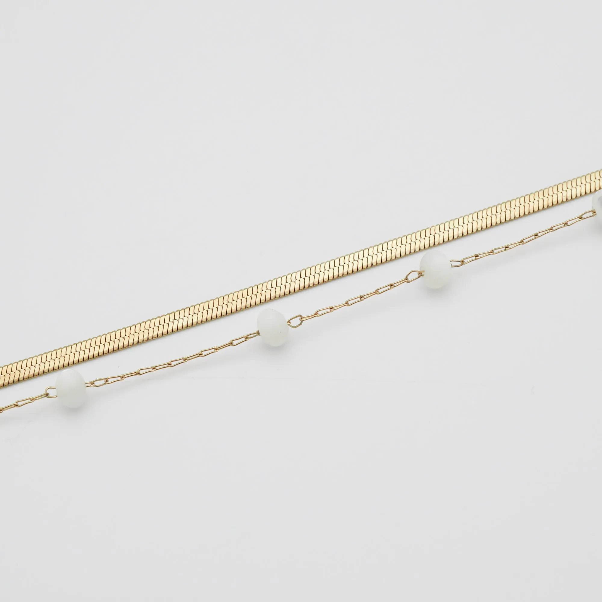 Bella Layered Anklet sold by PRYA product image thumbnail 2