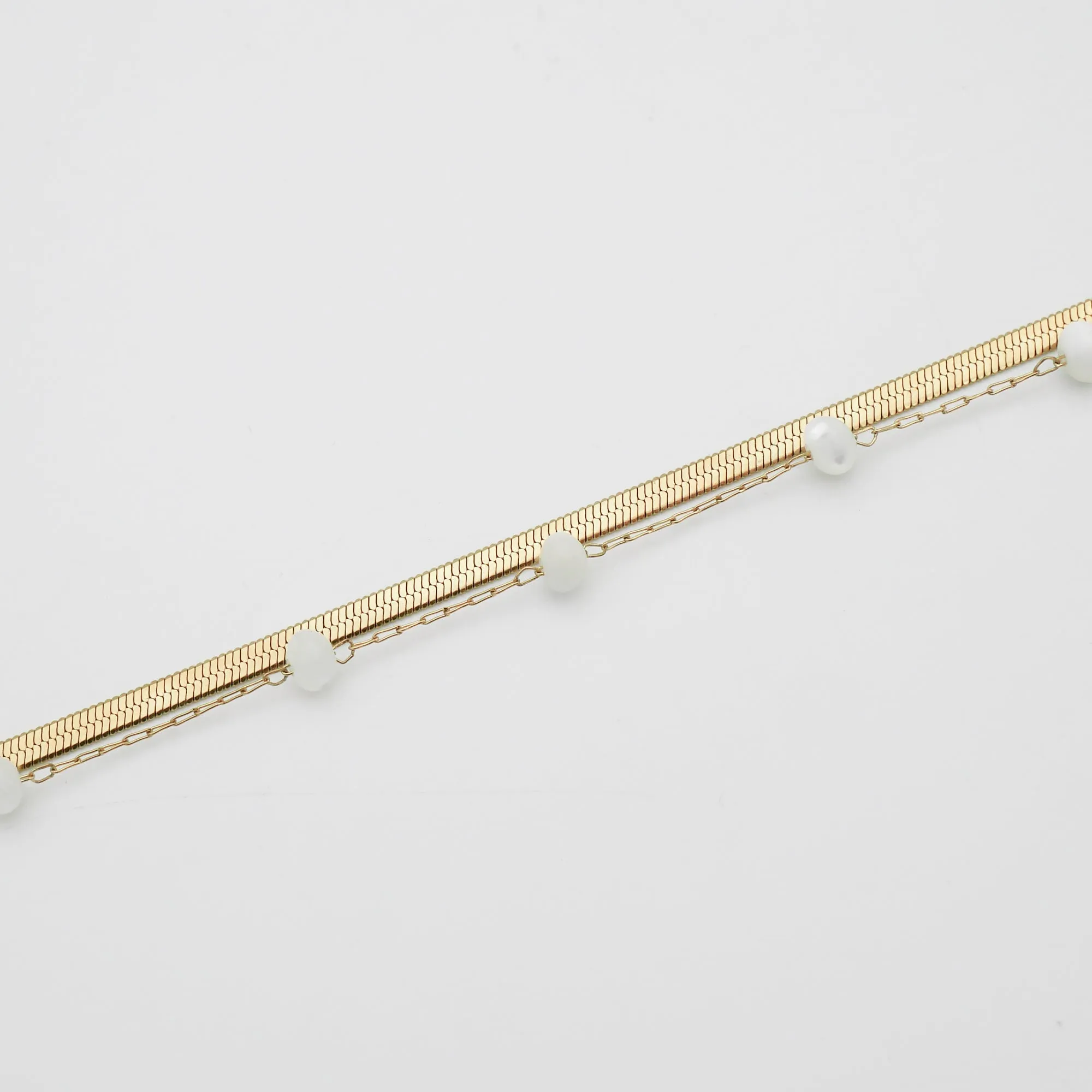 Bella Layered Anklet sold by PRYA product image thumbnail 3