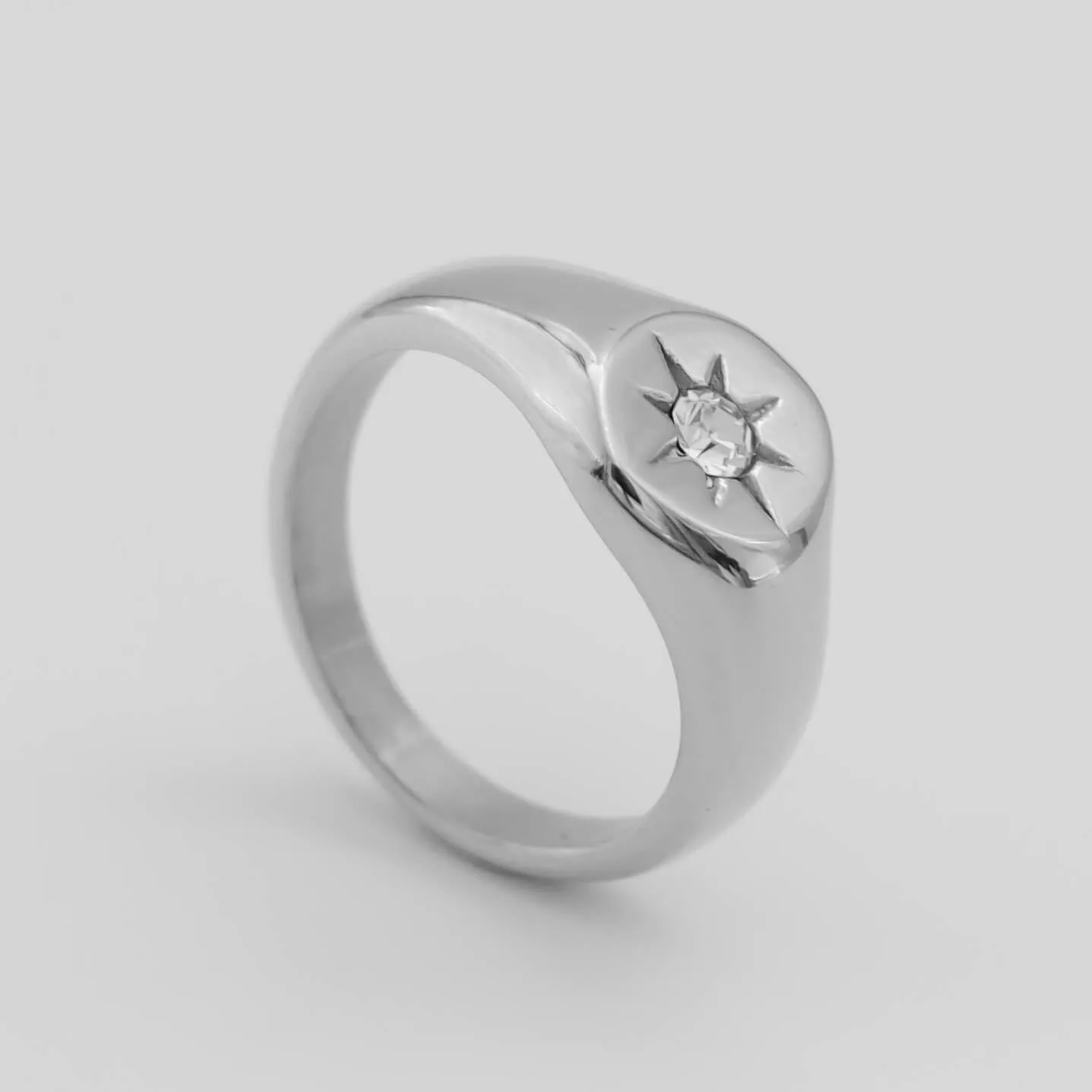 Starlight Signet Ring sold by PRYA product image thumbnail 4