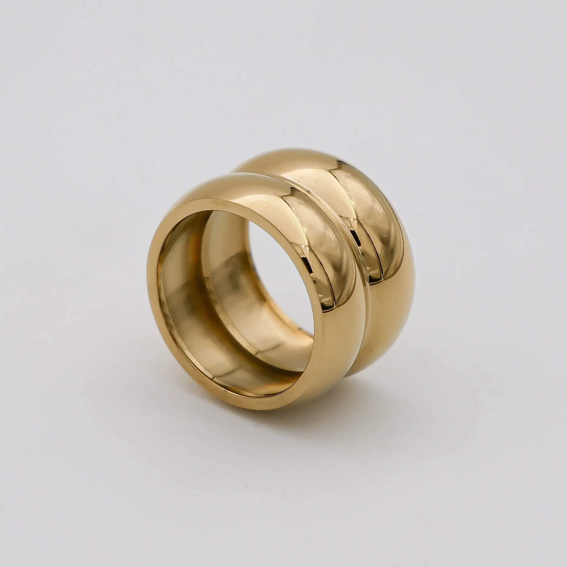 Bonnie Double Band Ring sold by PRYA product image thumbnail 3